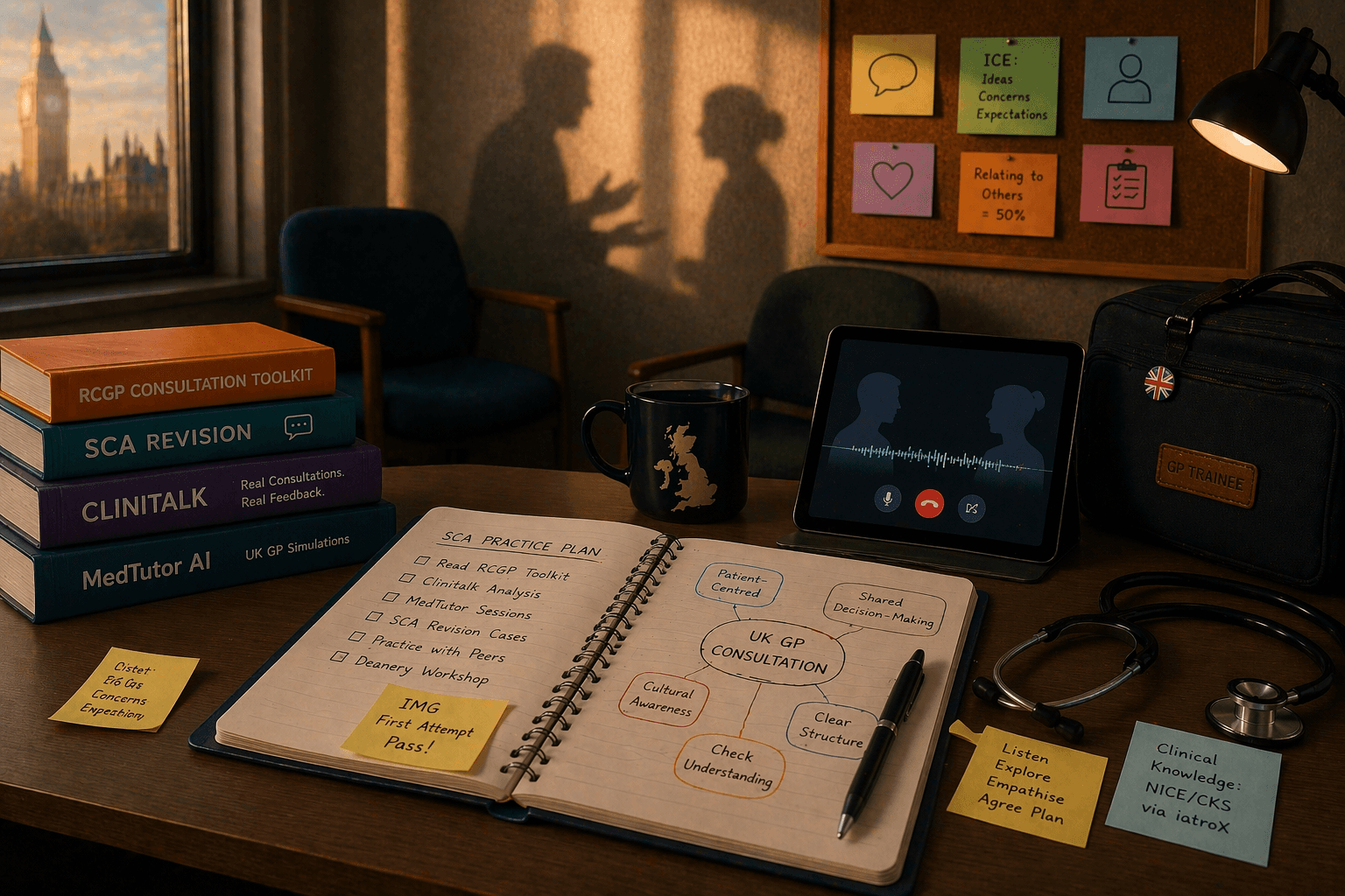 SCA Preparation for International Medical Graduates: Cultural Context, Communication, and AI Practice Tools