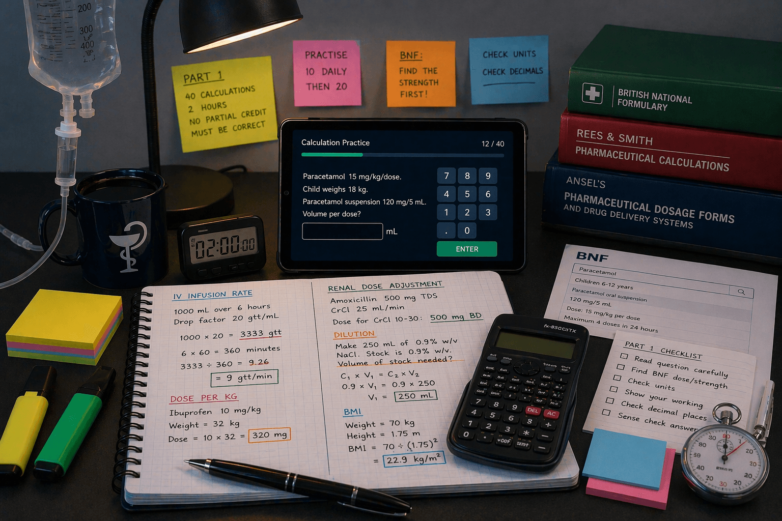 Best GPhC Part 1 Calculation Revision Resources (2026)