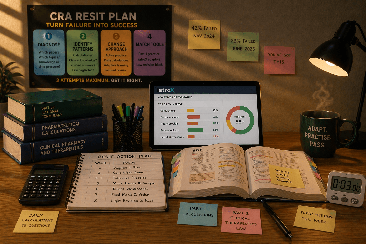 Failed the GPhC Registration Assessment? How to Restructure Your Preparation