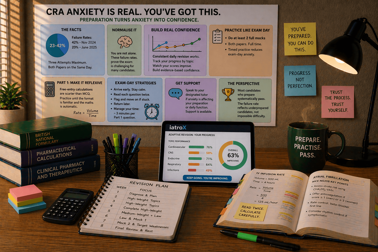 GPhC Exam Anxiety: Practical Strategies for Foundation Trainee Pharmacists