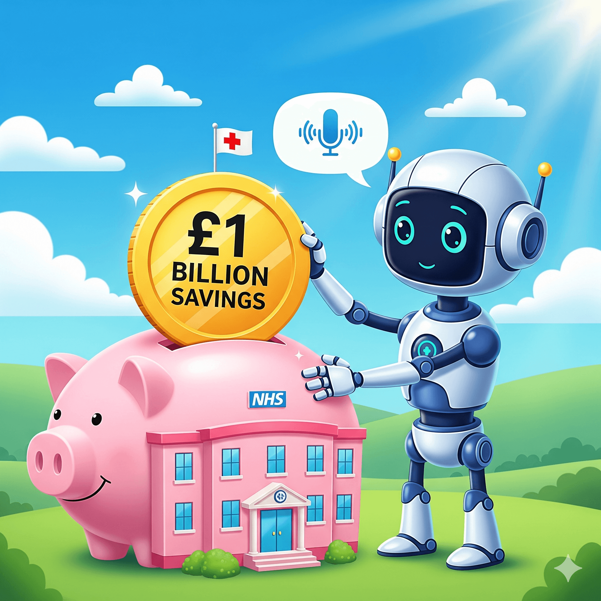 AI-powered savings in UK healthcare (2025): Tortus’ £1bn headline, what the evidence says, and how to build your ROI case