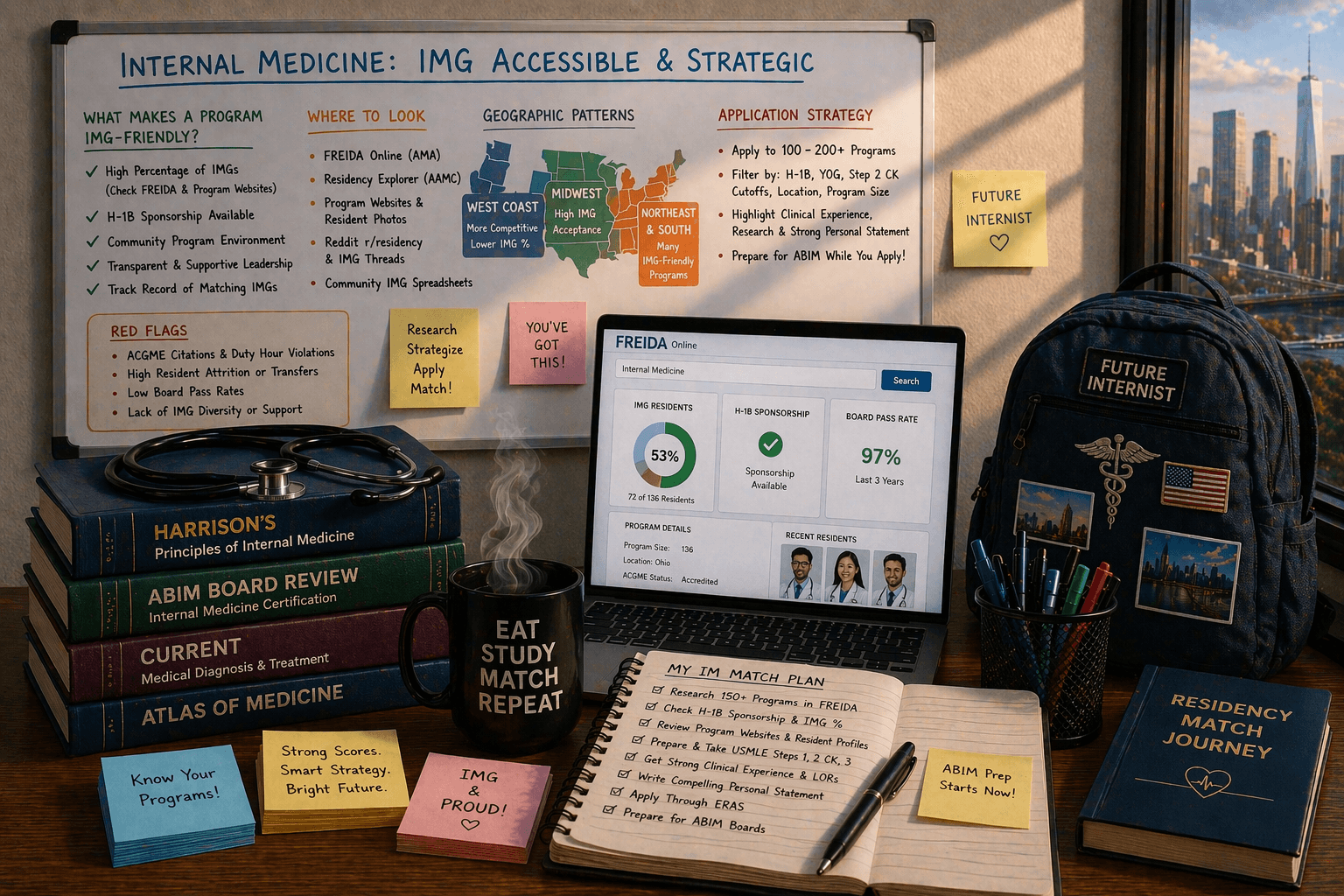 IMG-Friendly Internal Medicine Programs: 2026 List and Application Tips