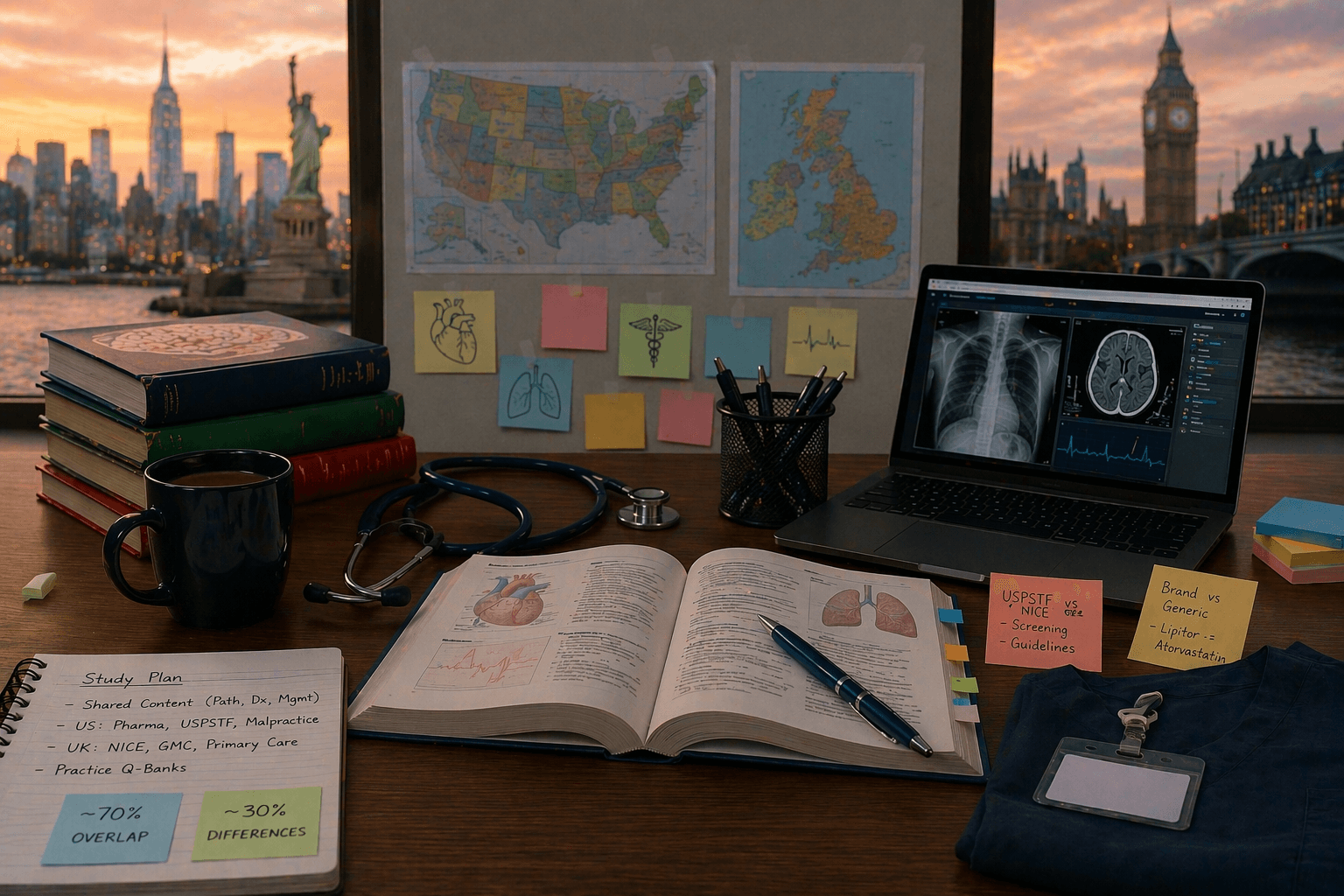 Image for USMLE Step 2 CK vs PLAB Part 1: Content Overlap and How to Prepare for Both