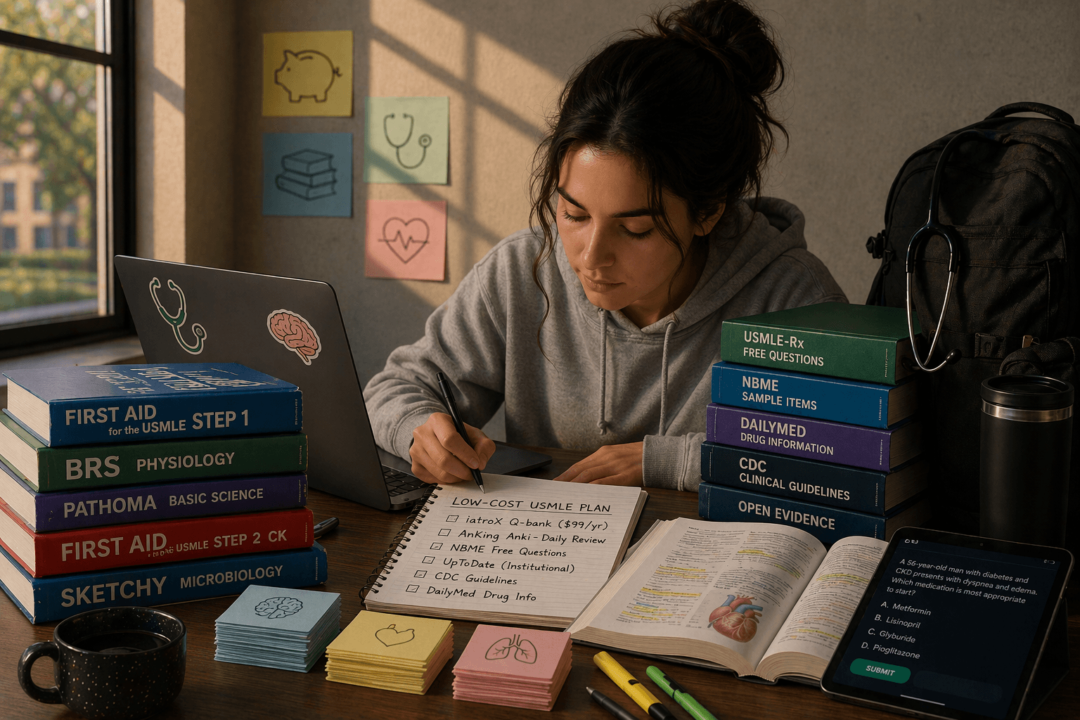 Image for Best Free USMLE Resources 2026: A Cost-Effective Study Stack