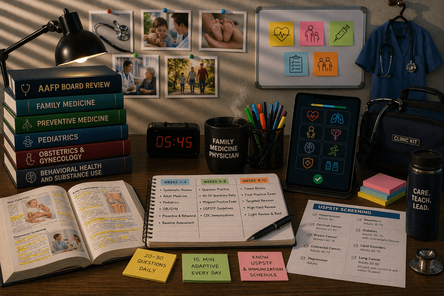 ABFM Study Plan for Busy Residents: Evidence-Based Approach