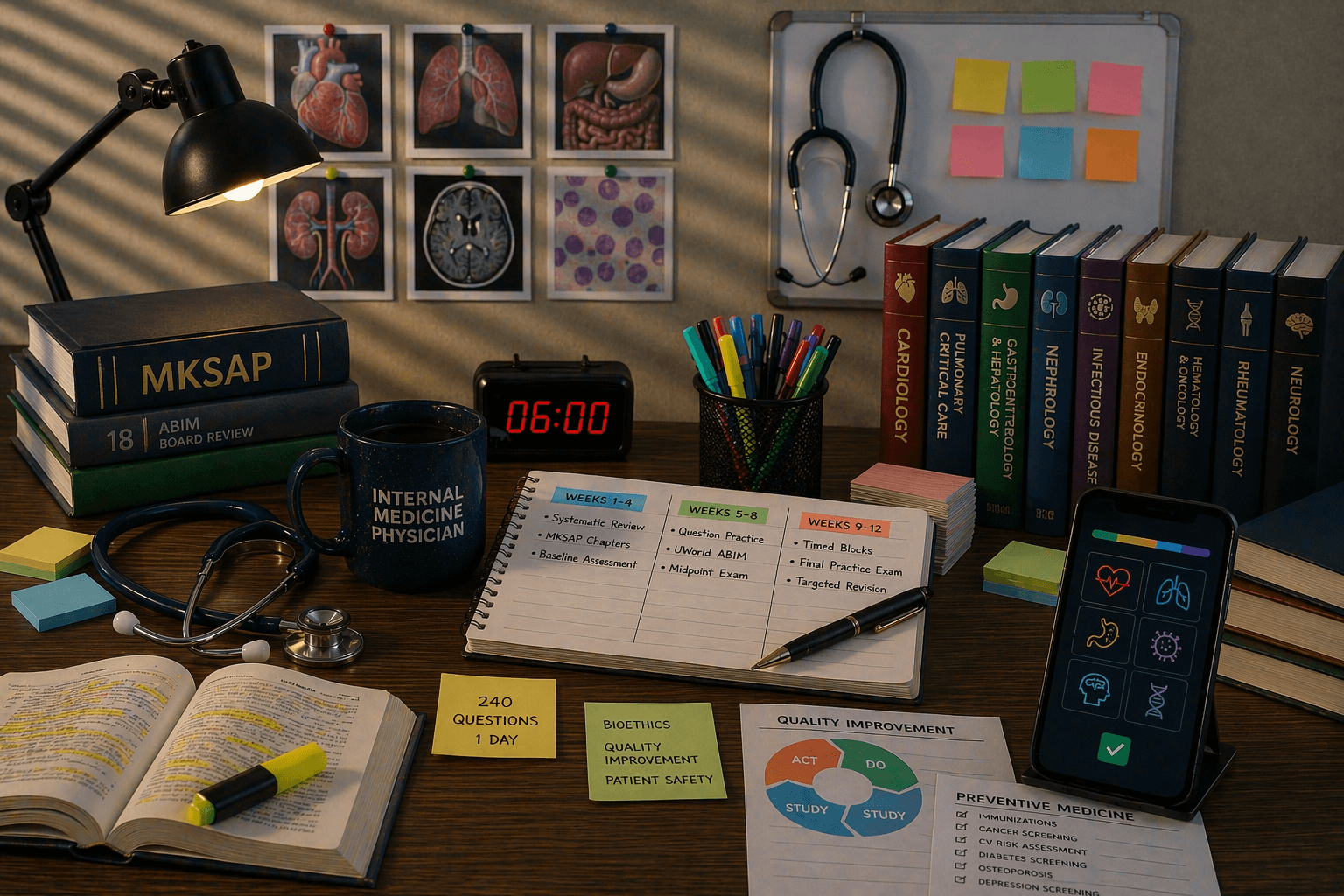 ABIM Study Plan for Busy Residents: Evidence-Based Approach