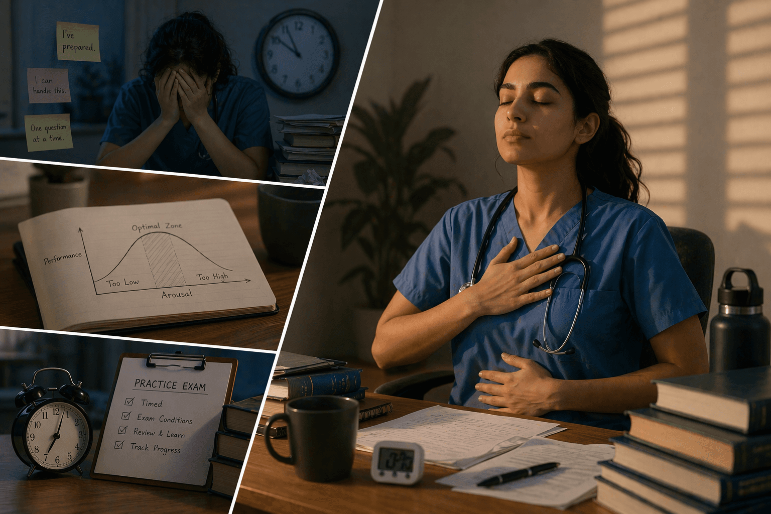 Medical Board Exam Anxiety: Evidence-Based Strategies for Test Day