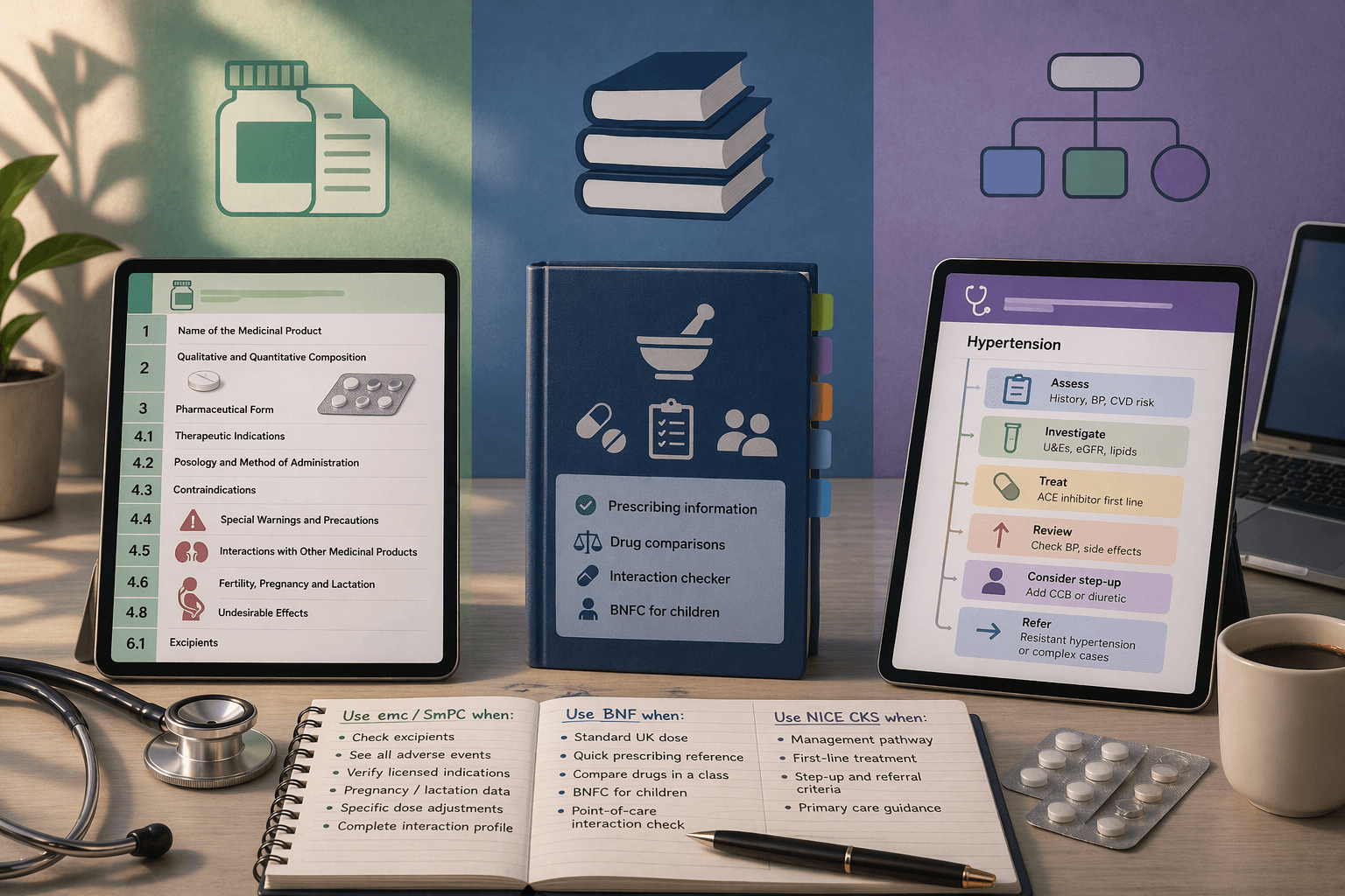 Image for emc vs BNF vs NICE CKS: Which UK Medicines Resource Should You Actually Use?