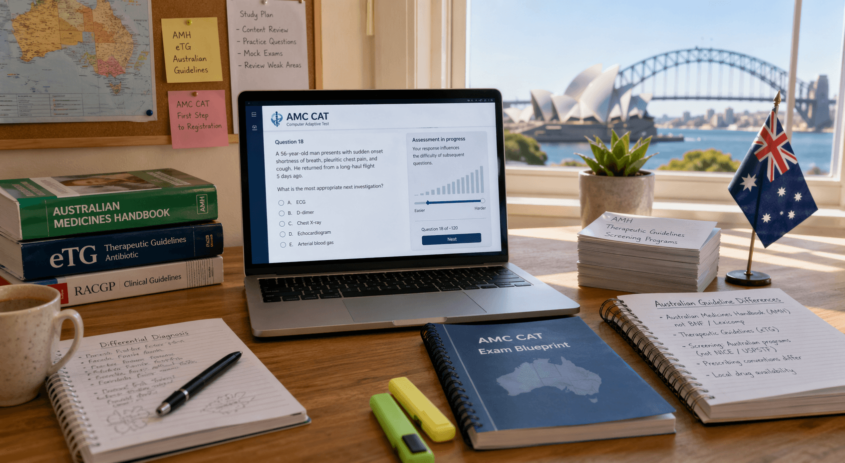 Image for How to Study for the AMC CAT in 2026: Resources for IMGs Coming to Australia