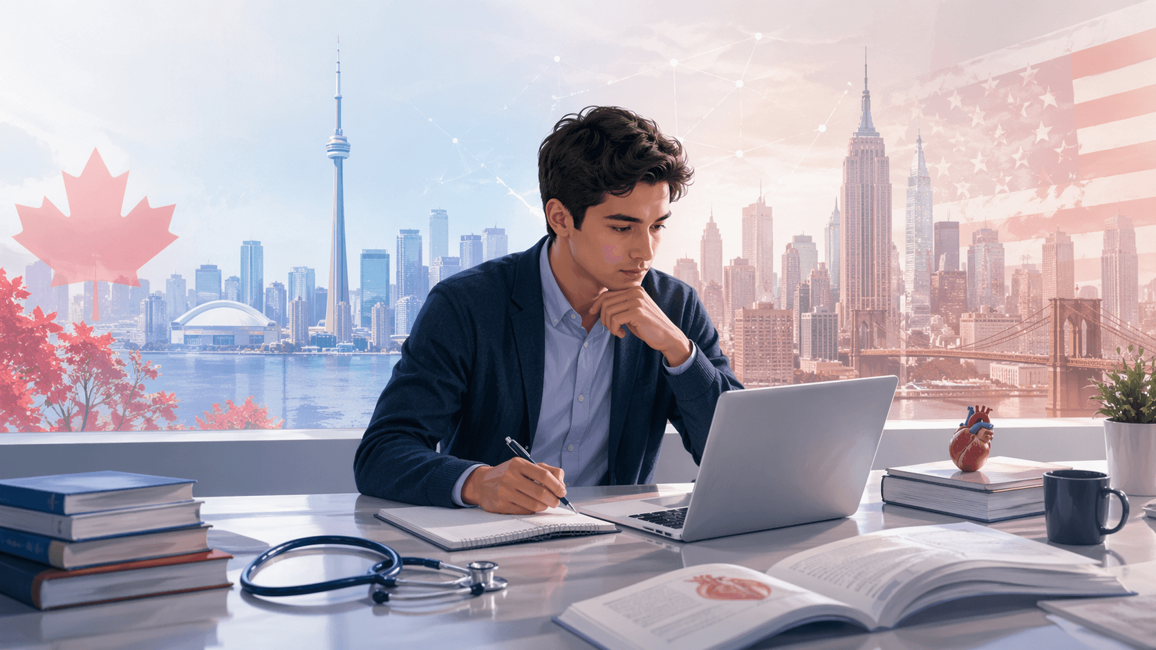 MCCQE1 vs USMLE: How the Exams Compare and What It Means for Your Study Plan