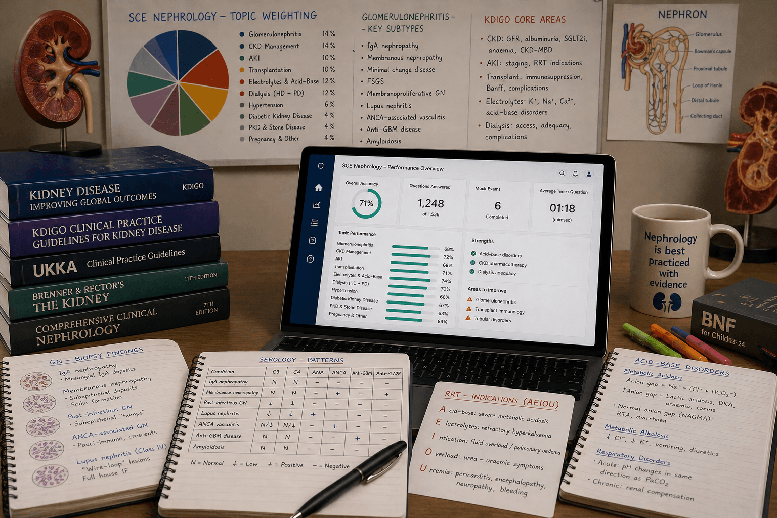 How to Pass the SCE Nephrology Exam: Revision Strategy for 2026
