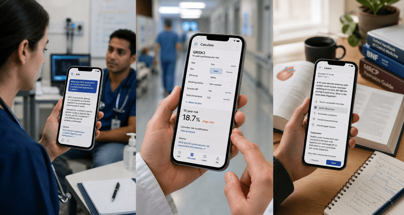 Image for The Medical Knowledge App: One Place to Ask, Calculate and Learn