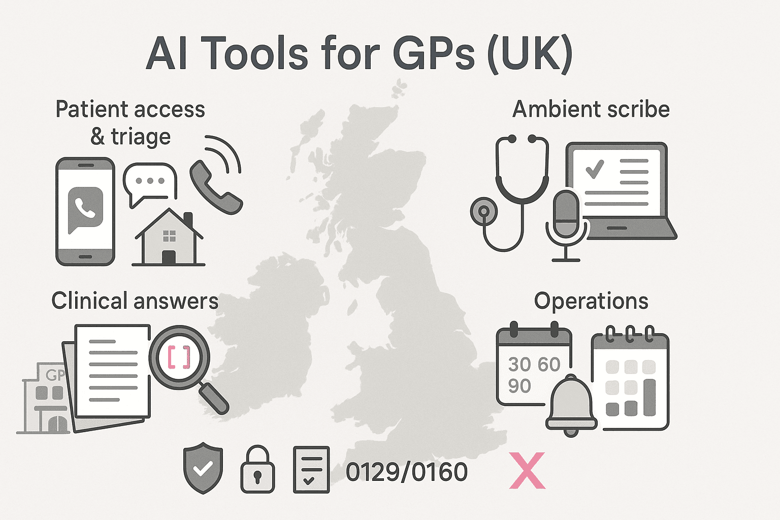 The 2025 AI toolkit for UK GPs: what to use now (Ankit AI, MedicsMoney, iatroX, Accurx/Tandem, Heidi, Anima, PATCHS & more)