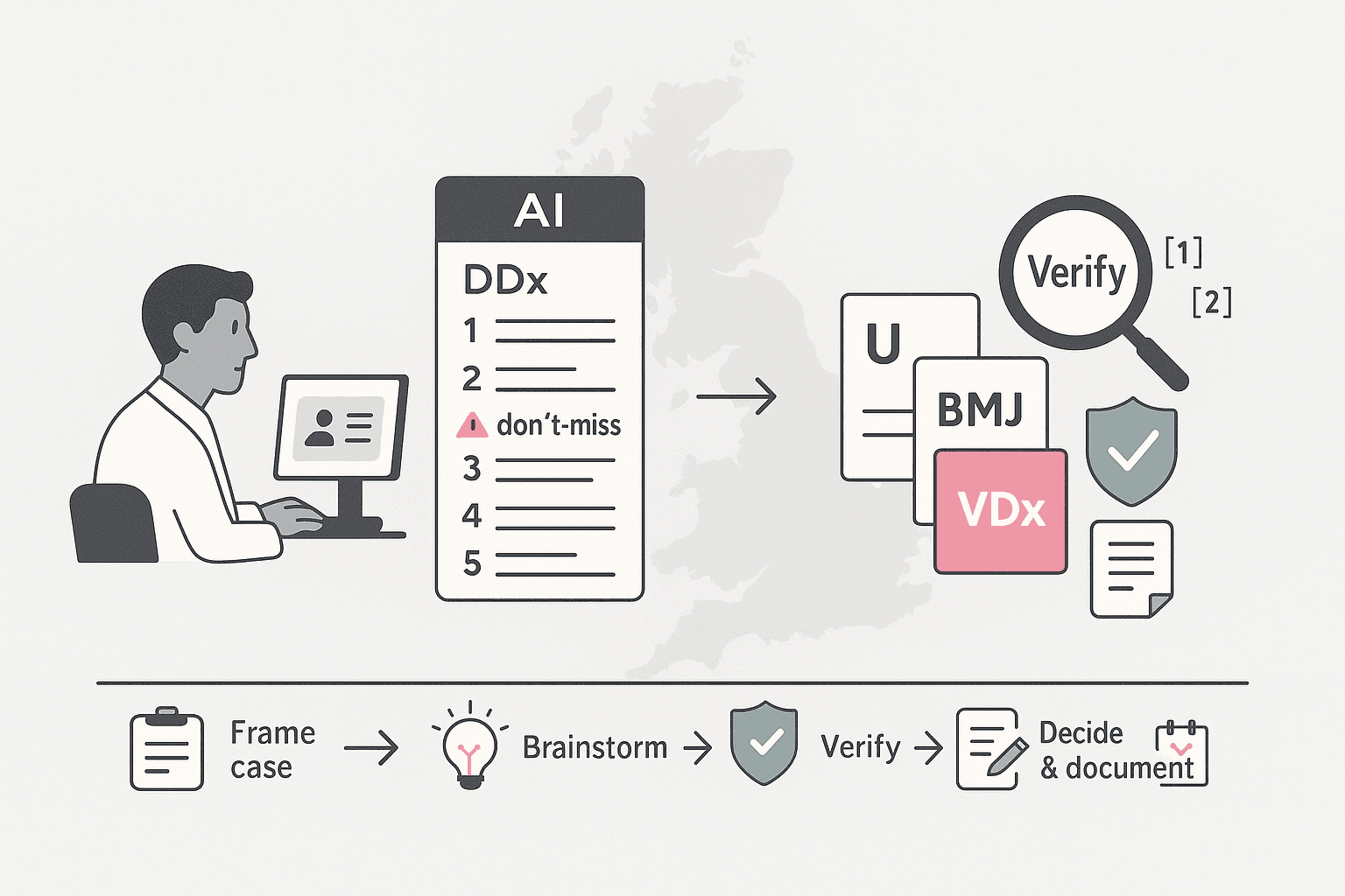 AI-powered differential diagnosis: a new partner in clinical reasoning (UK/NHS)
