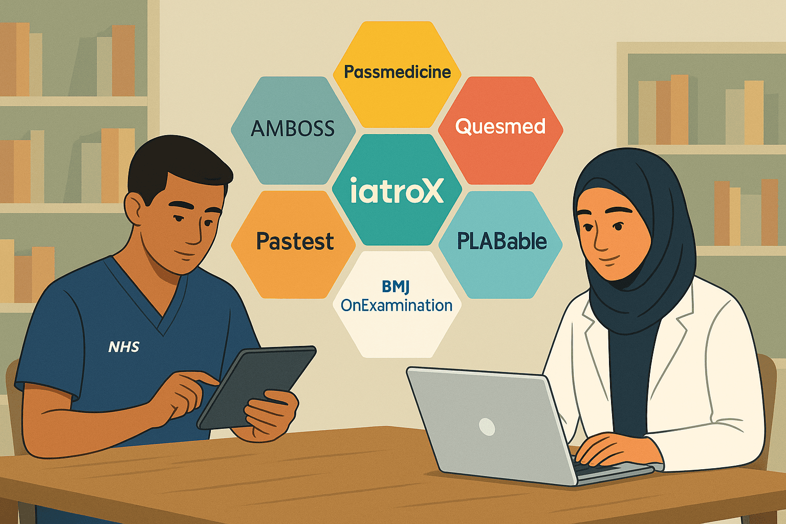 Featured image for UK medical exam prep: a deep dive into iatroX, Amboss, Passmedicine, Quesmed, Pastest, and PLABable