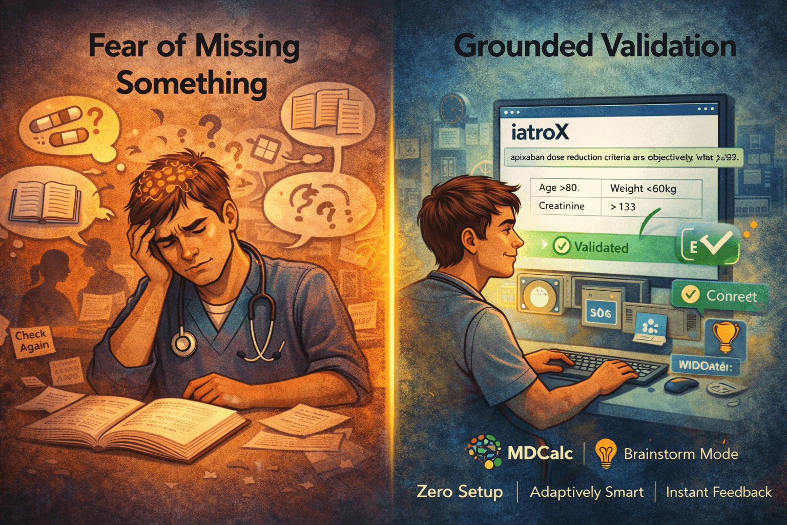 Overcoming analysis paralysis: tools for the anxious clinician