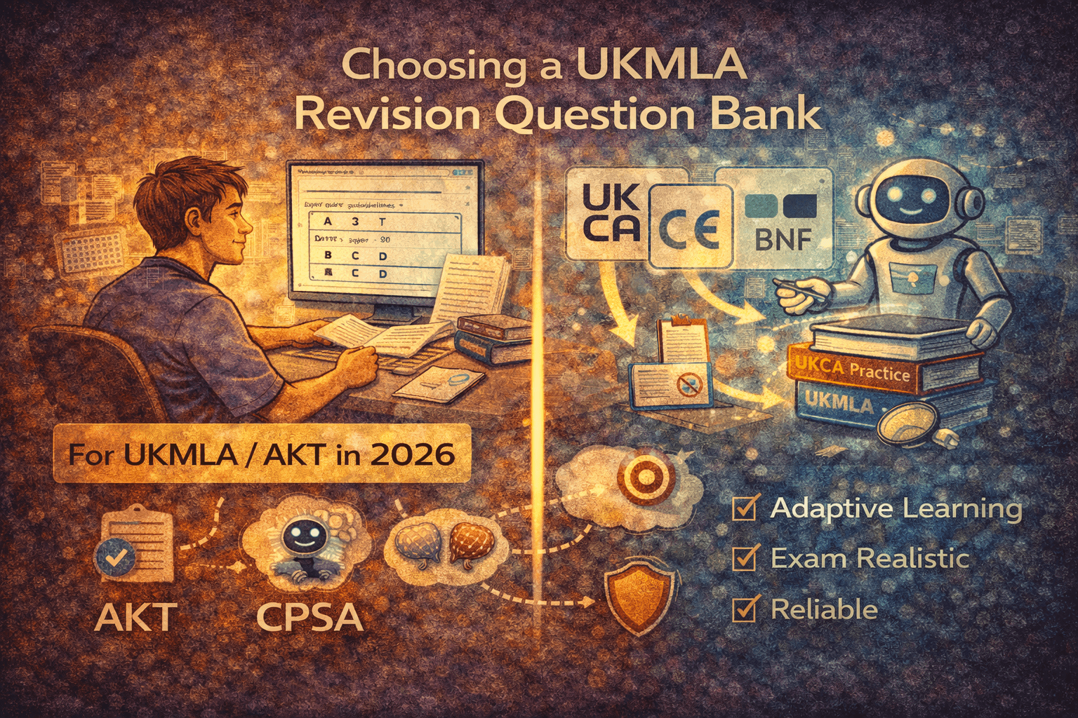 Best q-banks for UKMLA (MLA AKT + CPSA): how to choose in 2026 (adaptive learning included)