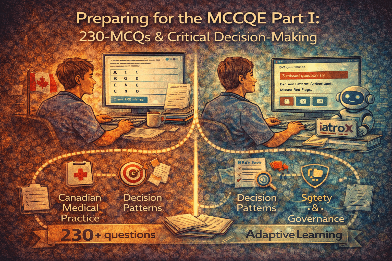 Best q-banks for MCCQE Part I: adaptive learning for Canadian-style clinical decision-making