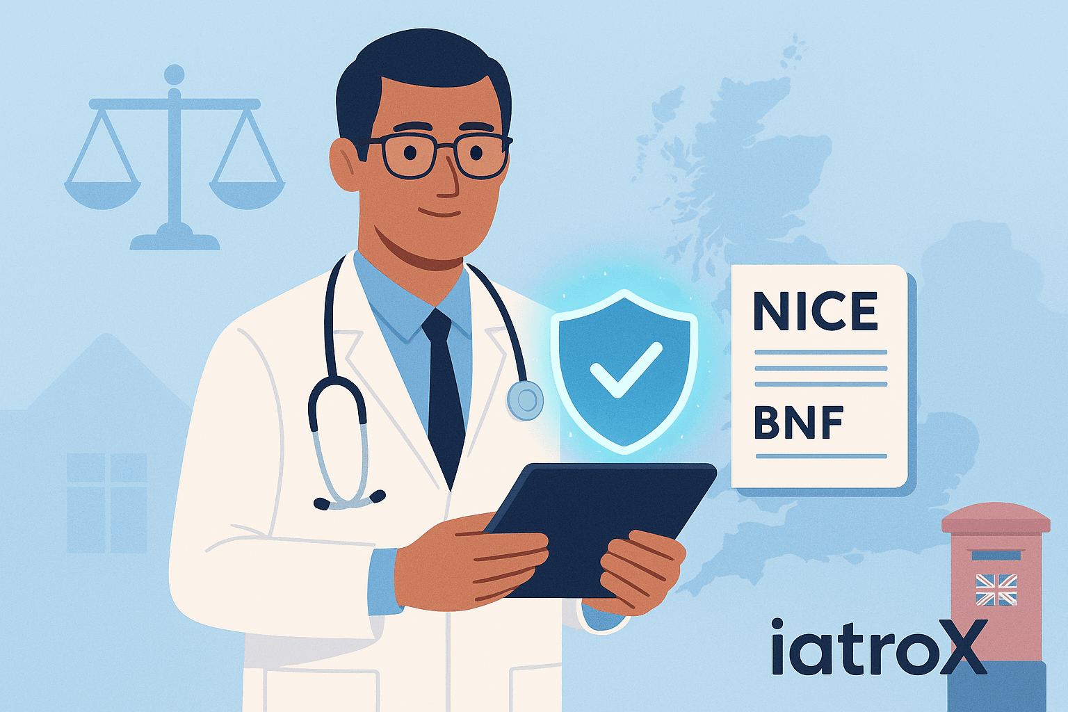 Featured image for Knowledge is power (and protection): how staying current with guidelines (supported by iatroX) minimises medico-legal risks