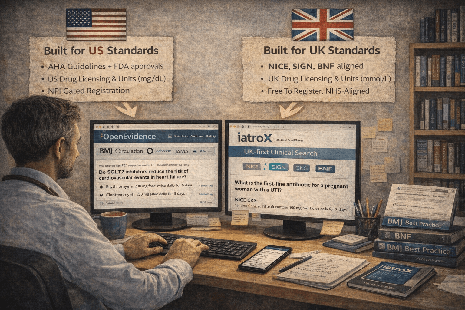 Image for OpenEvidence review (for UK clinicians): what it does well, what it can’t do, and what to use instead