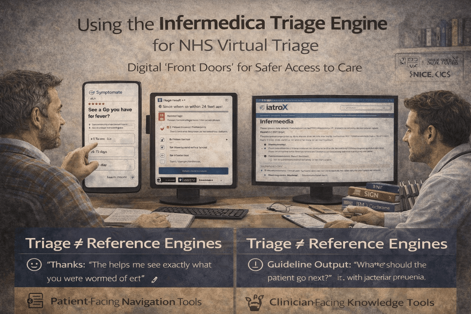 Image for Infermedica Triage / Symptomate engine review (UK, 2026)