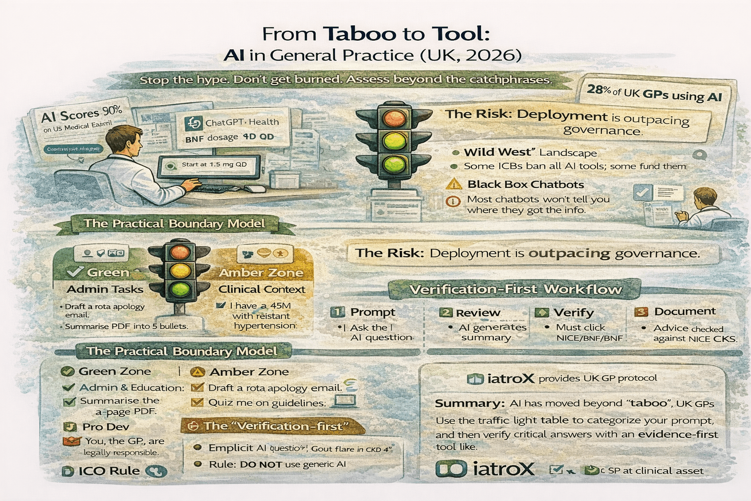 Image for From Taboo to Tool: How UK GPs Are Actually Using AI (and the Safe Way to Do It)