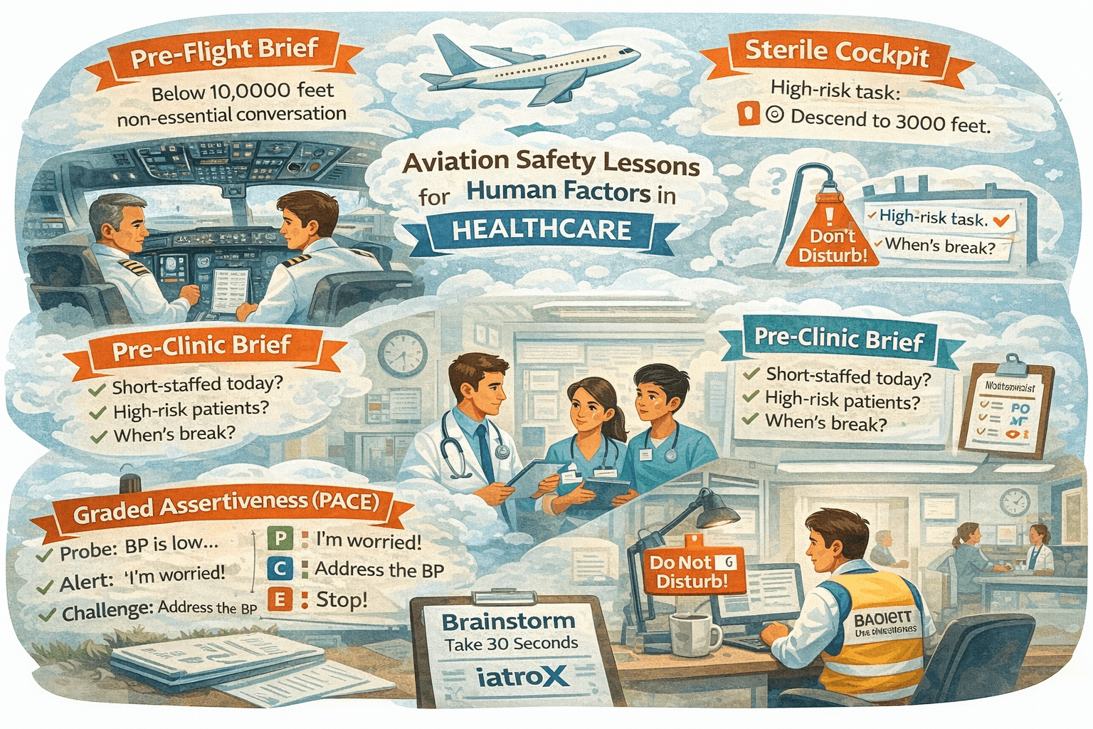 Image for Human Factors 101: Designing Safer Workflows (Lessons for Clinicians from Aviation)