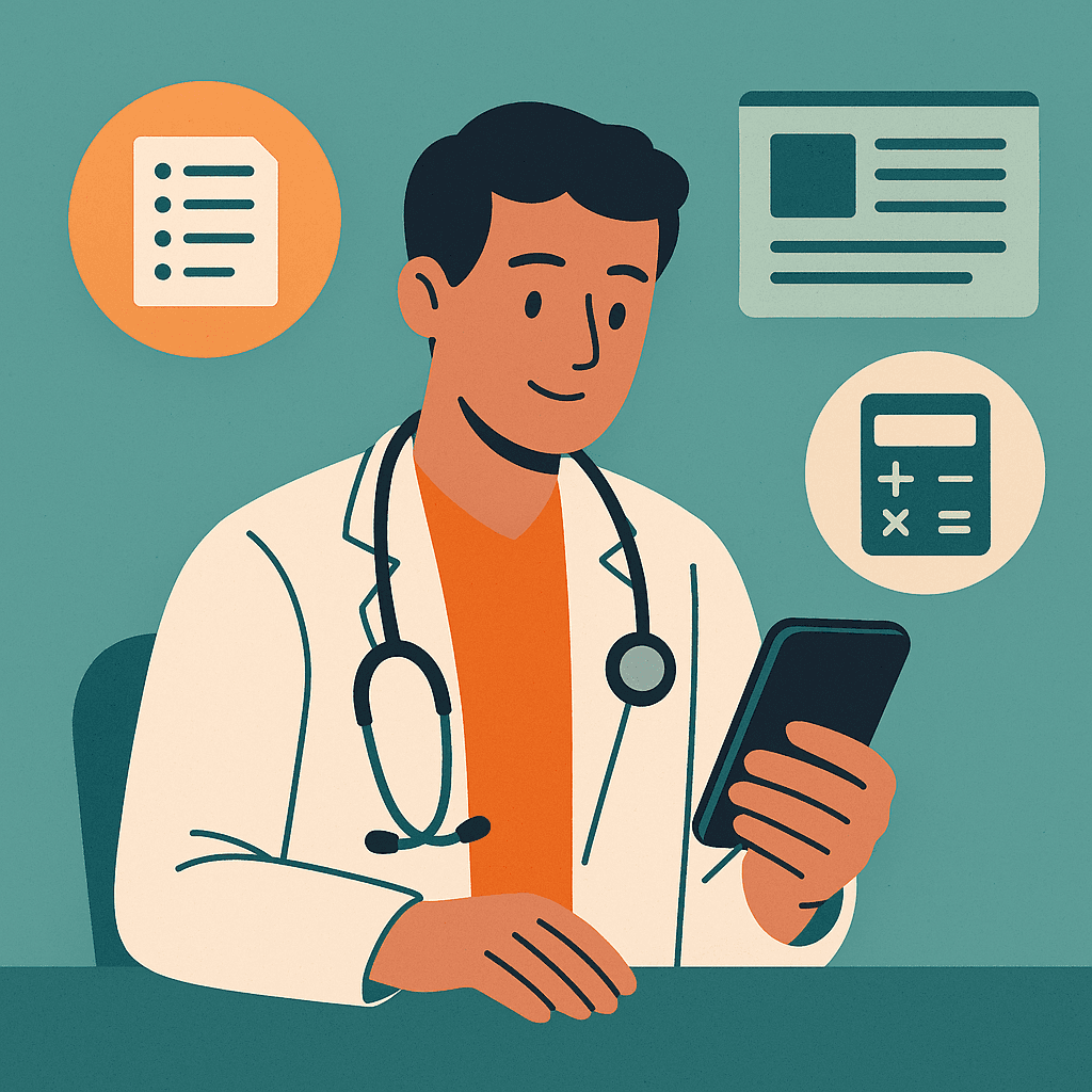 The junior doctor's digital toolkit: how technology helps you navigate guidelines, stay updated, and manage cognitive load