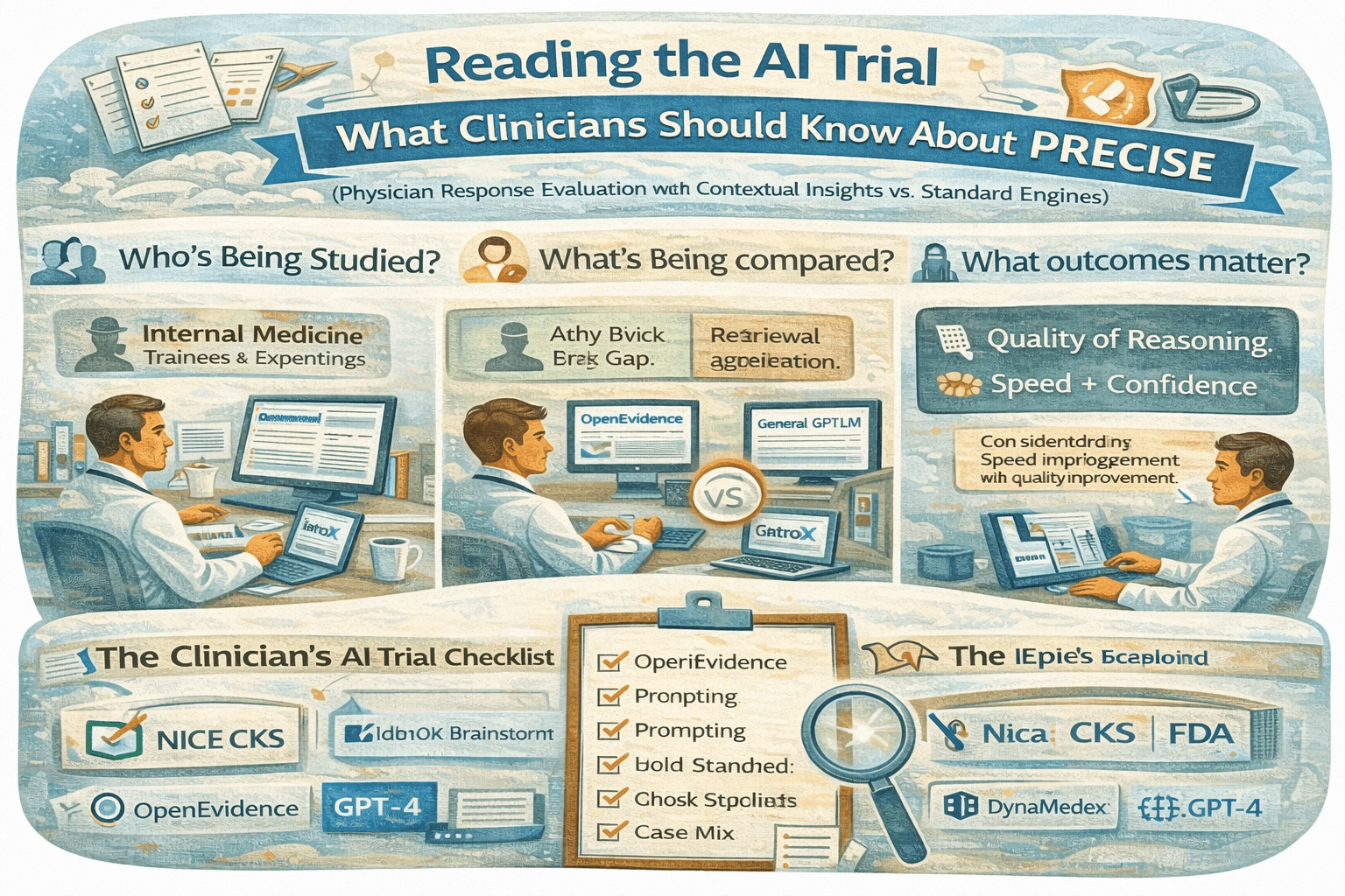Image for OpenEvidence’s PRECISE Trial: Why an RCT for an “Answer Engine” Matters