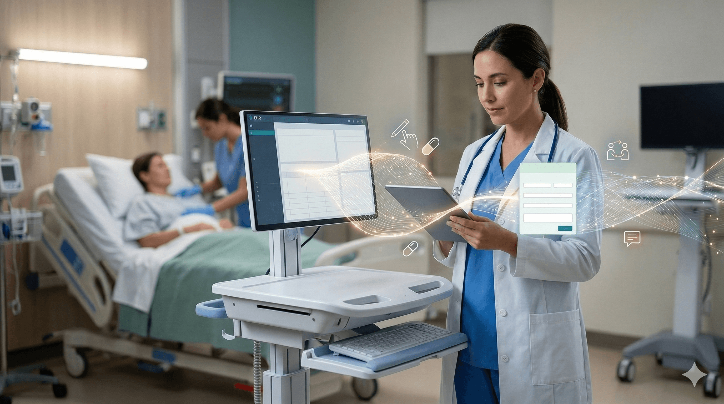 From Browser Tab to Bedside Workflow: The New Clinical AI Battleground