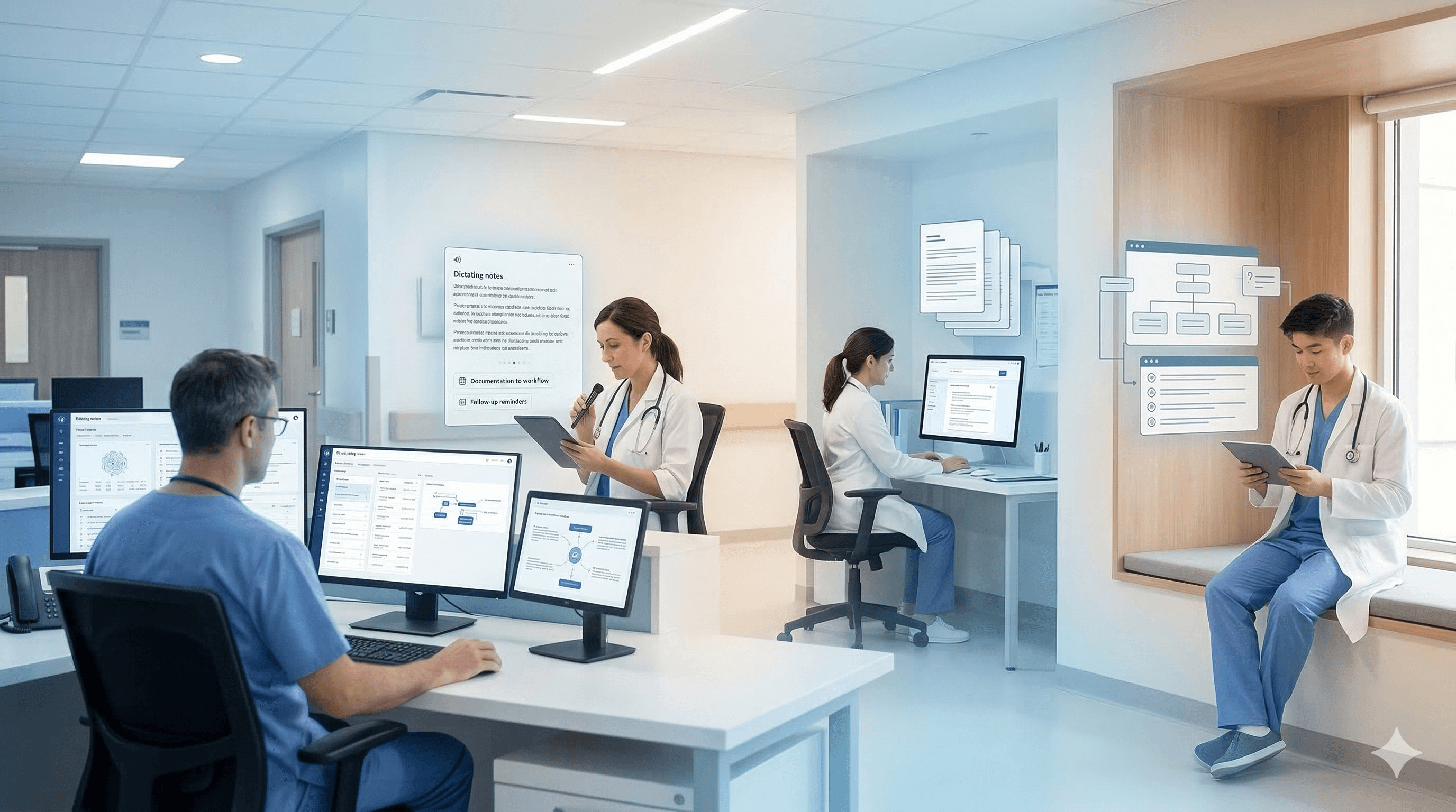Rhazes AI vs Heidi, OpenEvidence, and iatroX: three different answers to the clinician AI problem