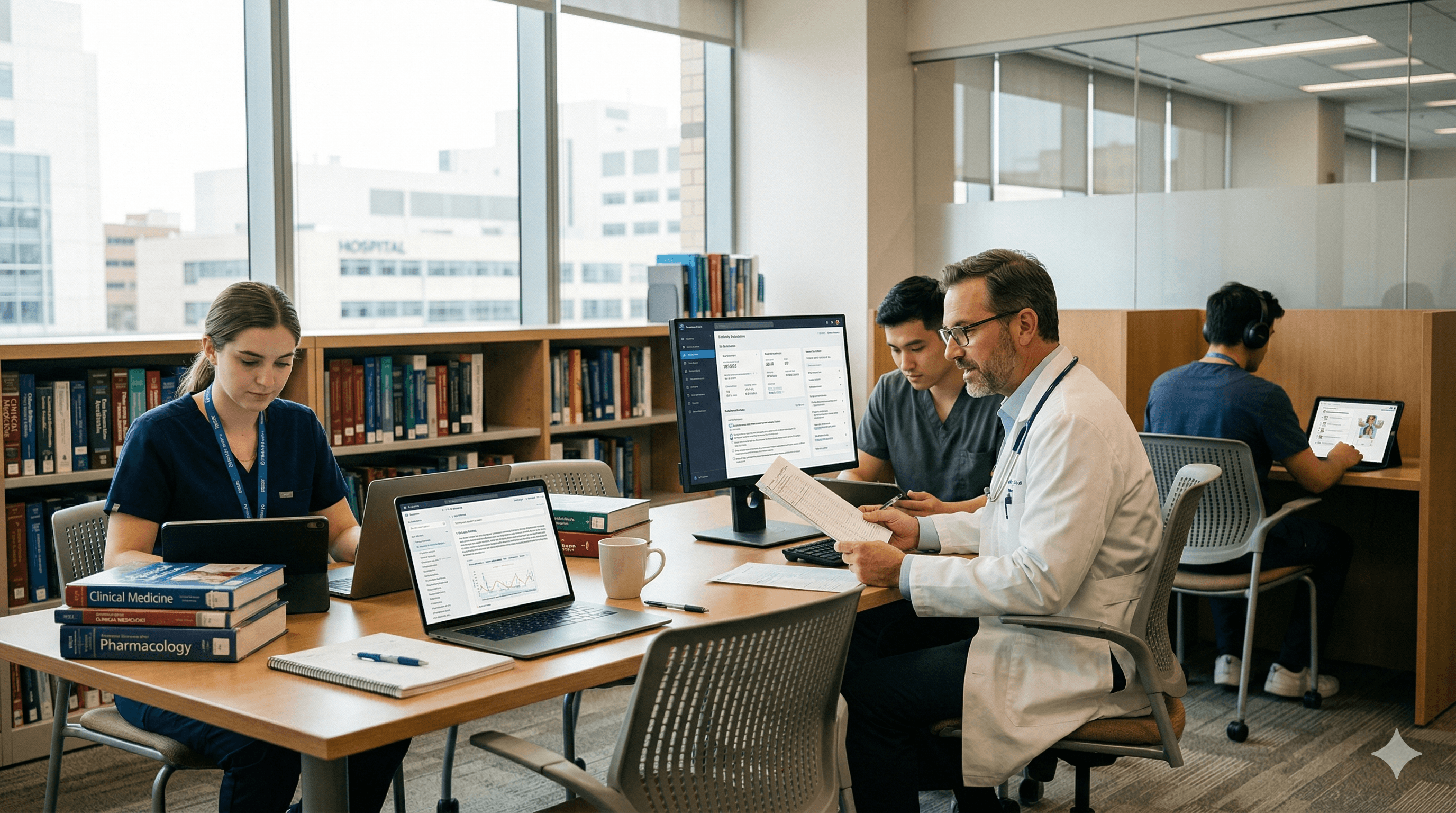 Why AI for Doctors Is Splitting Into Three Stacks: Evidence Retrieval, Guideline Harmonisation, and Exam Preparation