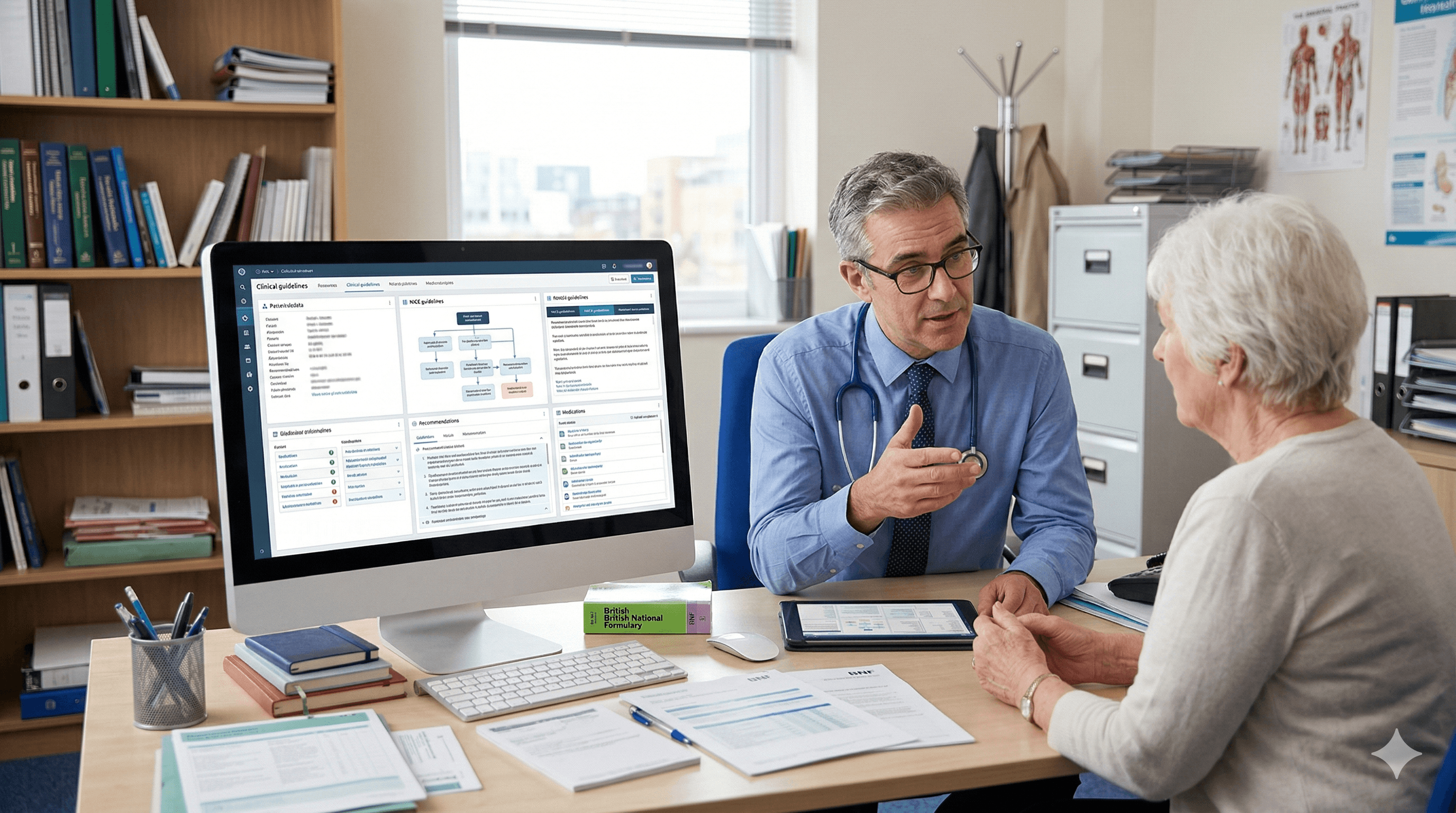 From BNF Lookup to Multimorbidity Prescribing: What AI Can and Cannot Automate in UK Practice