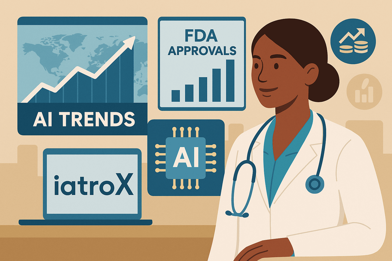 Evolution and key market trends in clinical AI