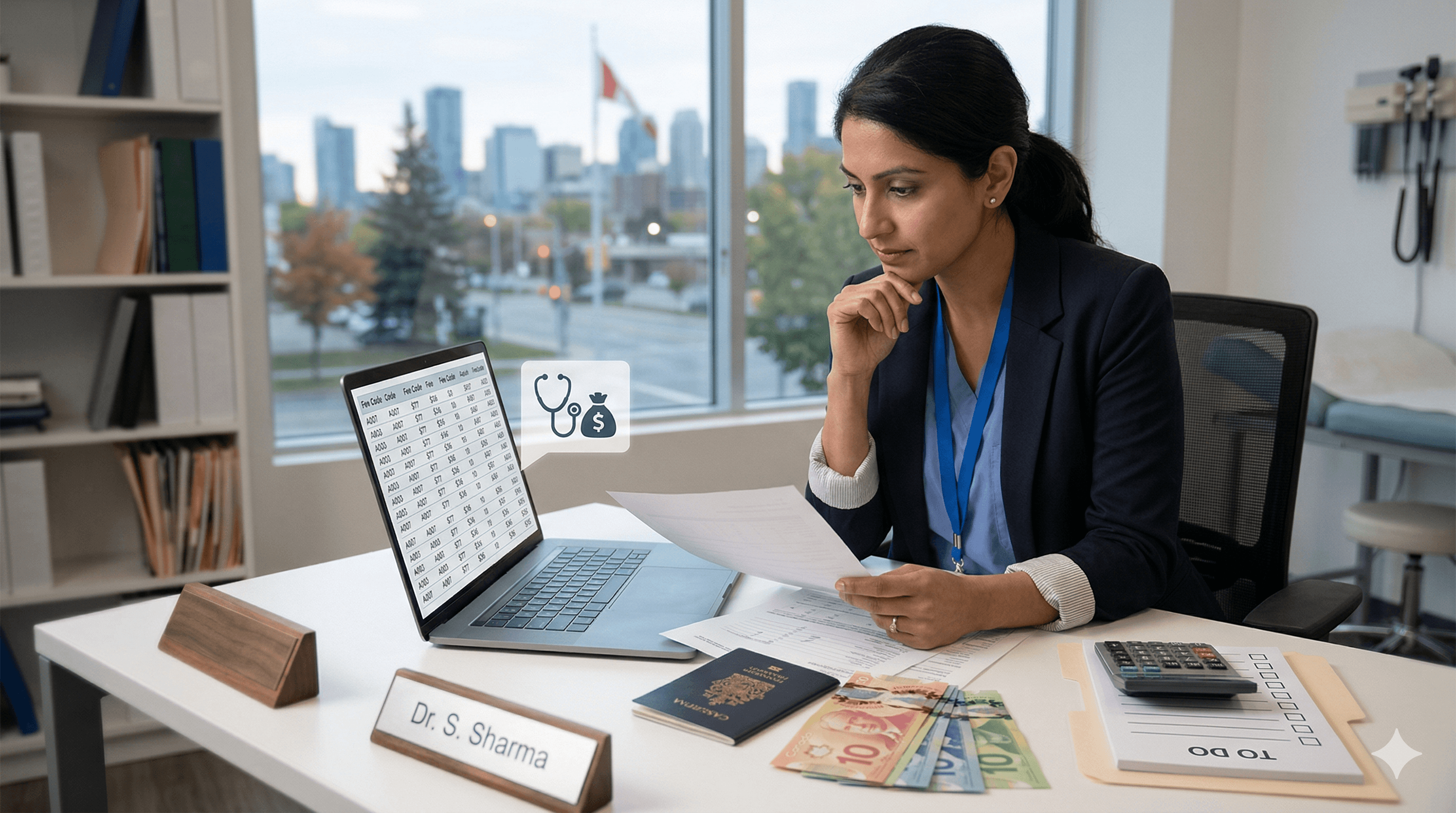 Image for Canadian GP Billing Explained for UK Doctors: Fee-for-Service, Capitation & How to Not Leave Money on the Table