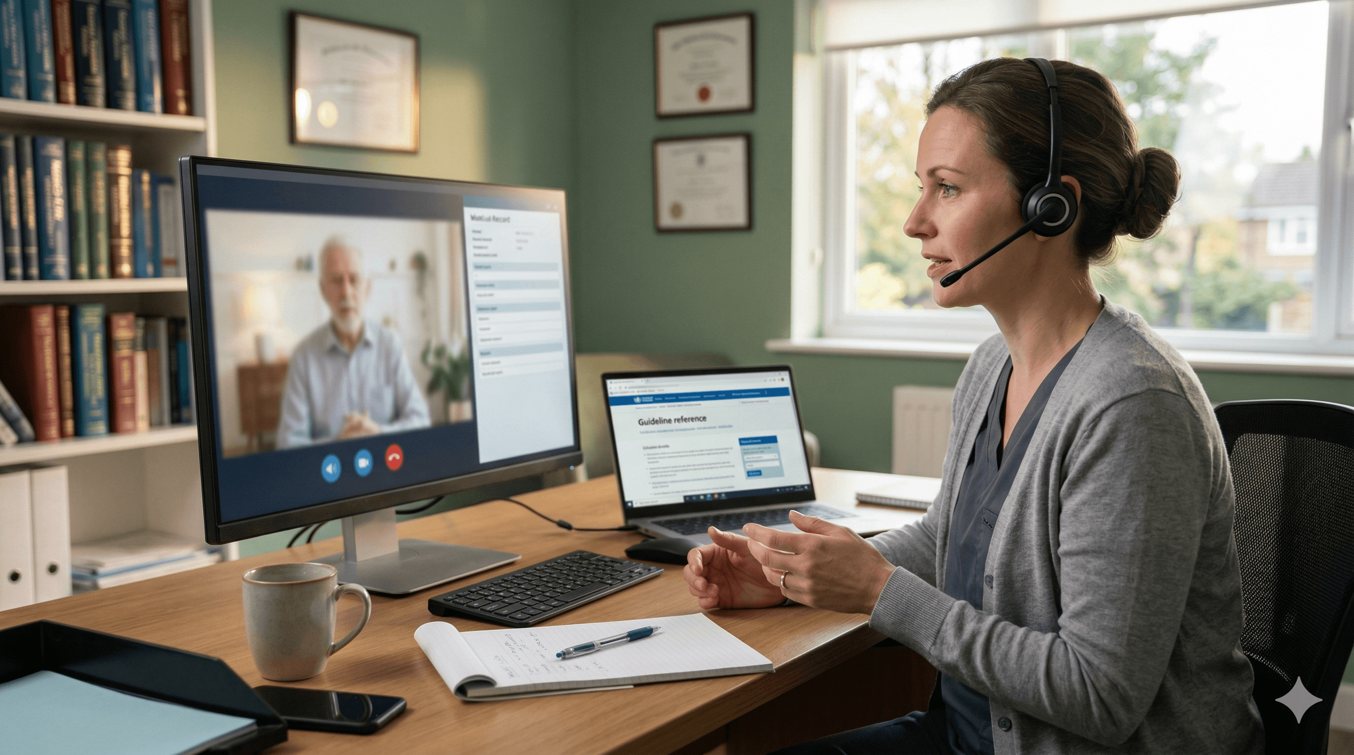 Image for Telemedicine and Remote Consultations: A Practical Guide for UK GPs