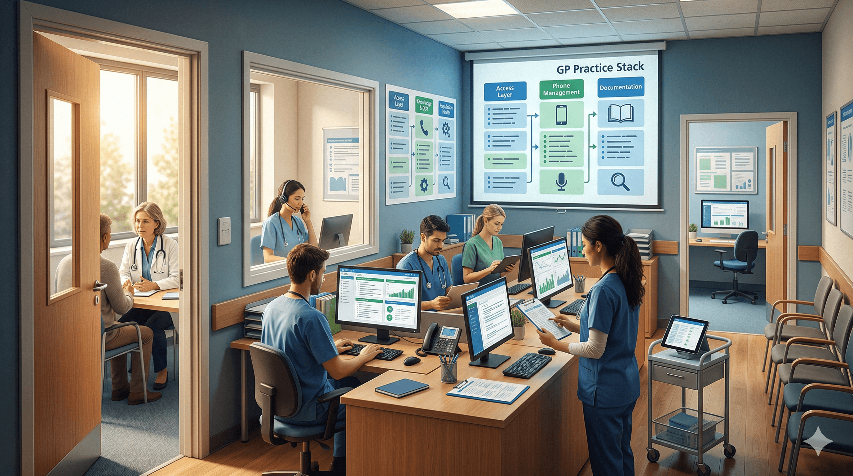 Image for AI and the GP Contract: Where Technology Fits in the Future of General Practice