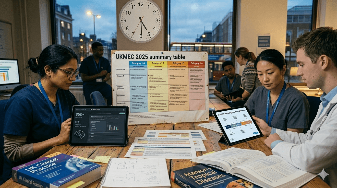 Mastering UKMEC Categories for the DFSRH: A Visual Revision Guide