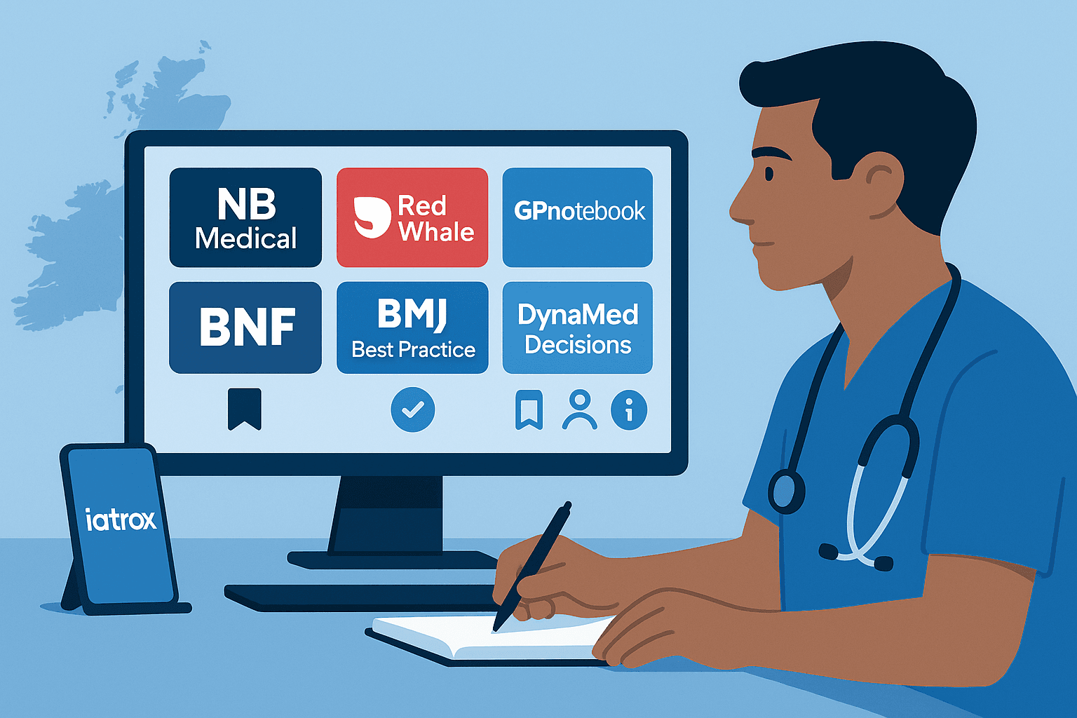 Featured image for The 2025 guide to clinical knowledge resources: NB Medical, Red Whale, and more