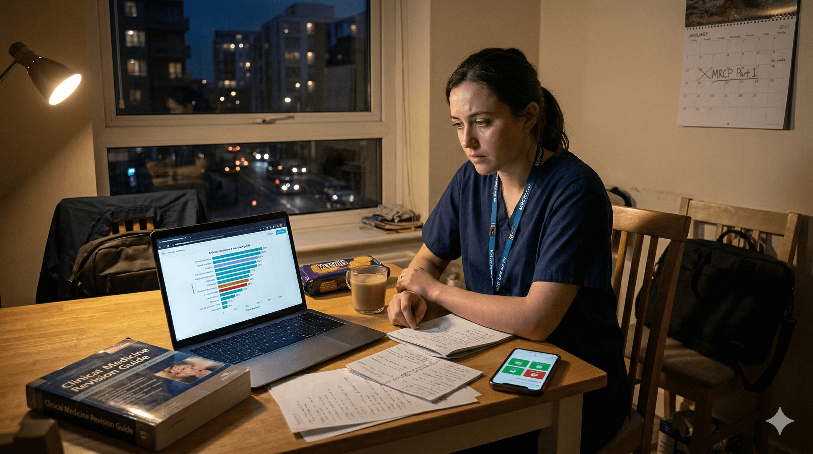 The 16-Week MRCP Part 1 Study Plan for Working Doctors