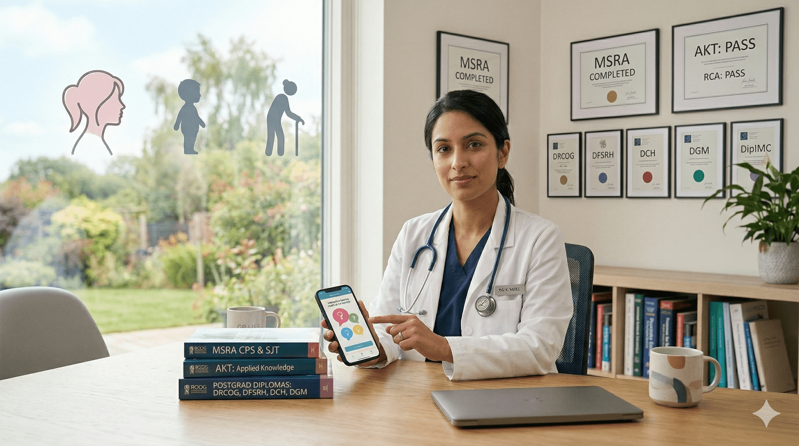 Image for Best Revision Resources for GP Trainees in the UK — Beyond the MRCGP, With iatroX