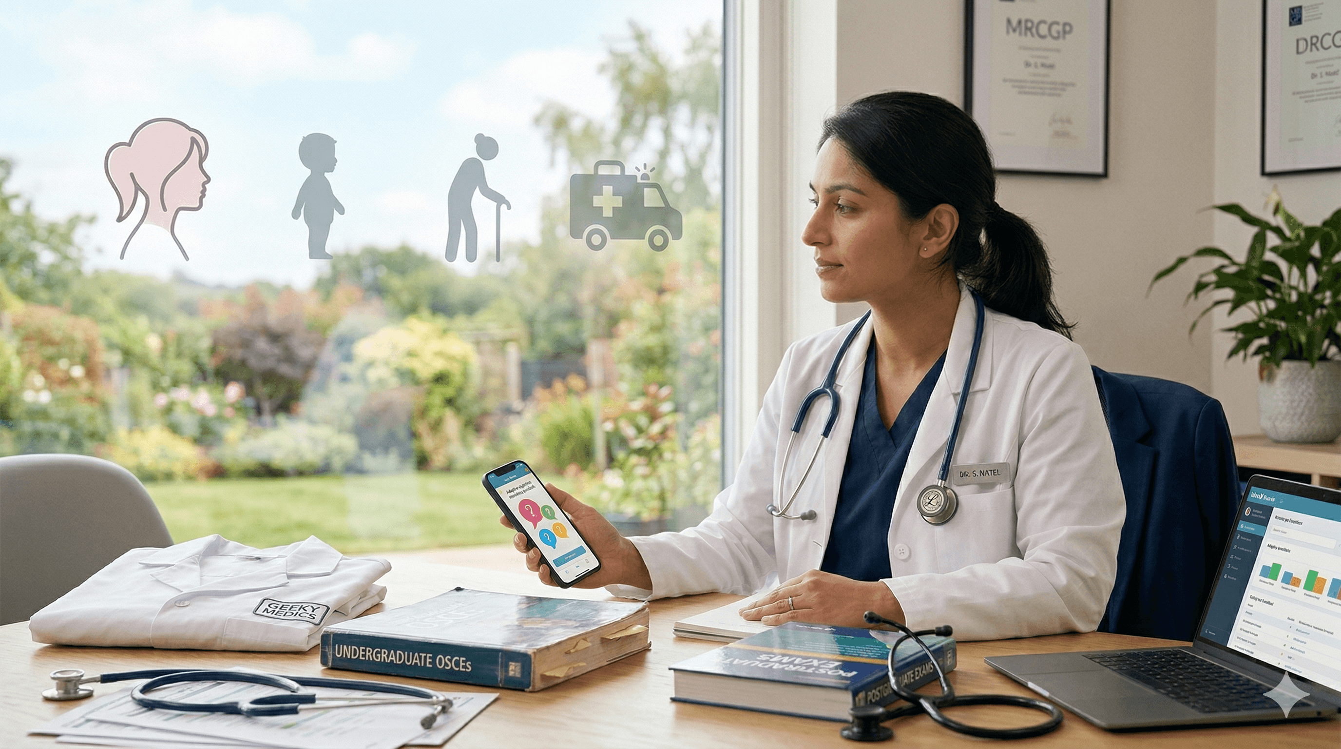 Image for Geeky Medics vs iatroX — Which Platform Actually Works for Qualified Doctors?