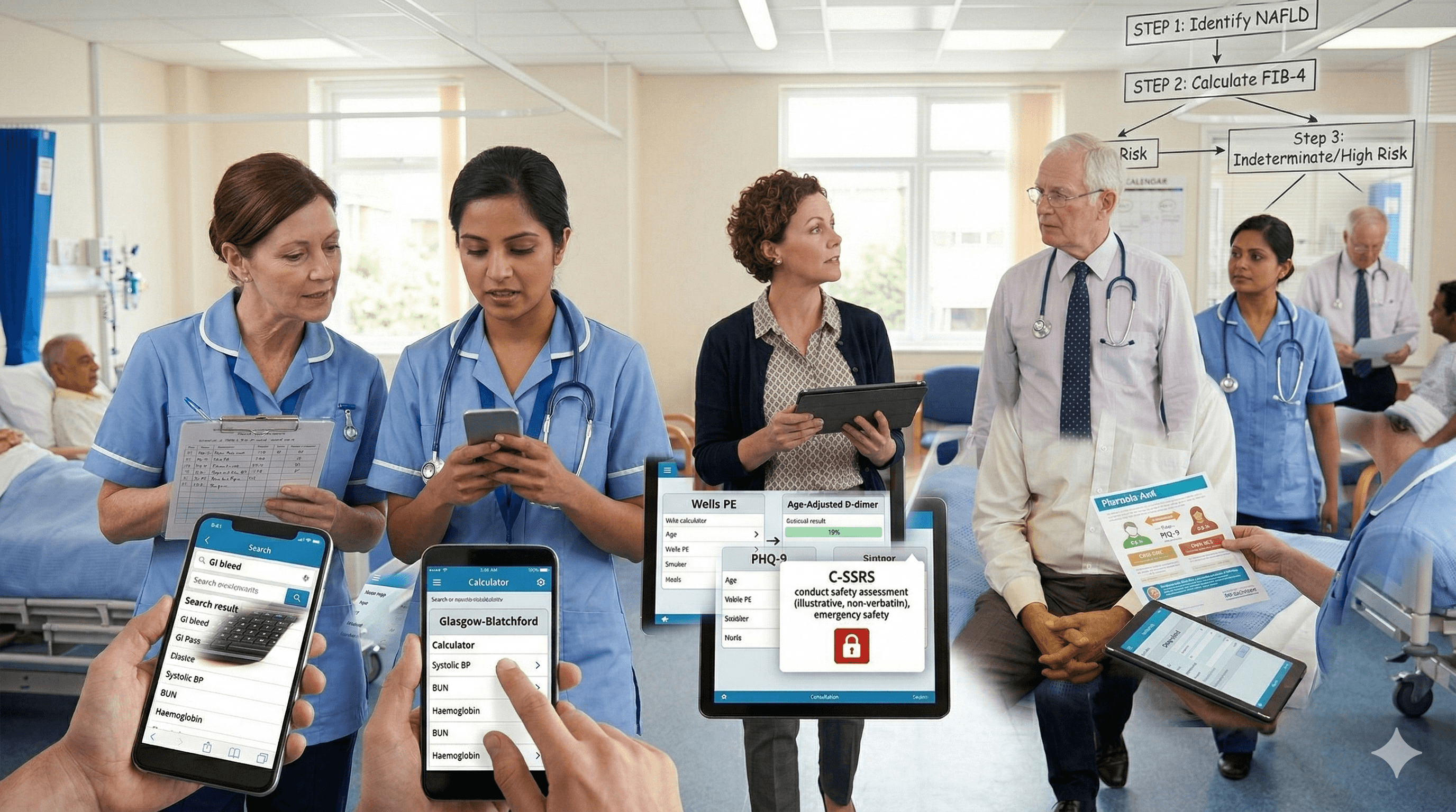 The Fastest Way to Find the Clinical Calculator You Need on a Busy Ward Round