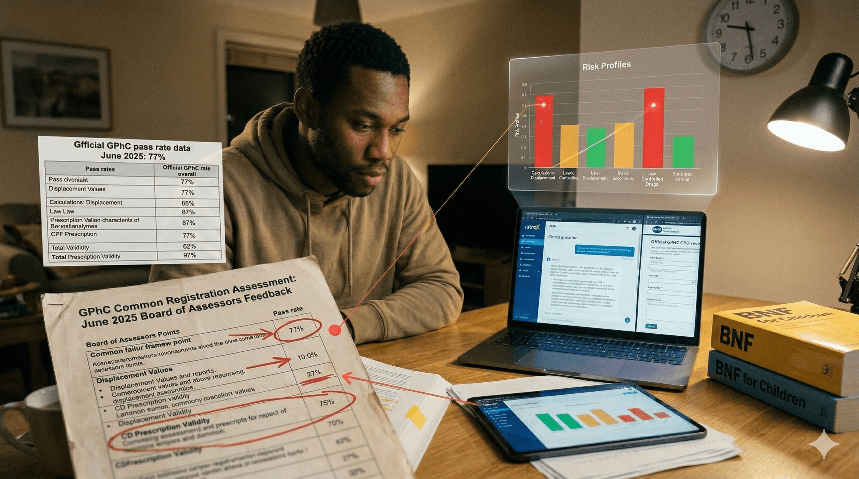 Image for GPhC CRA Pass Rate 2025–2026: Every Sitting, Pass Marks, and What the Data Means for Your Revision