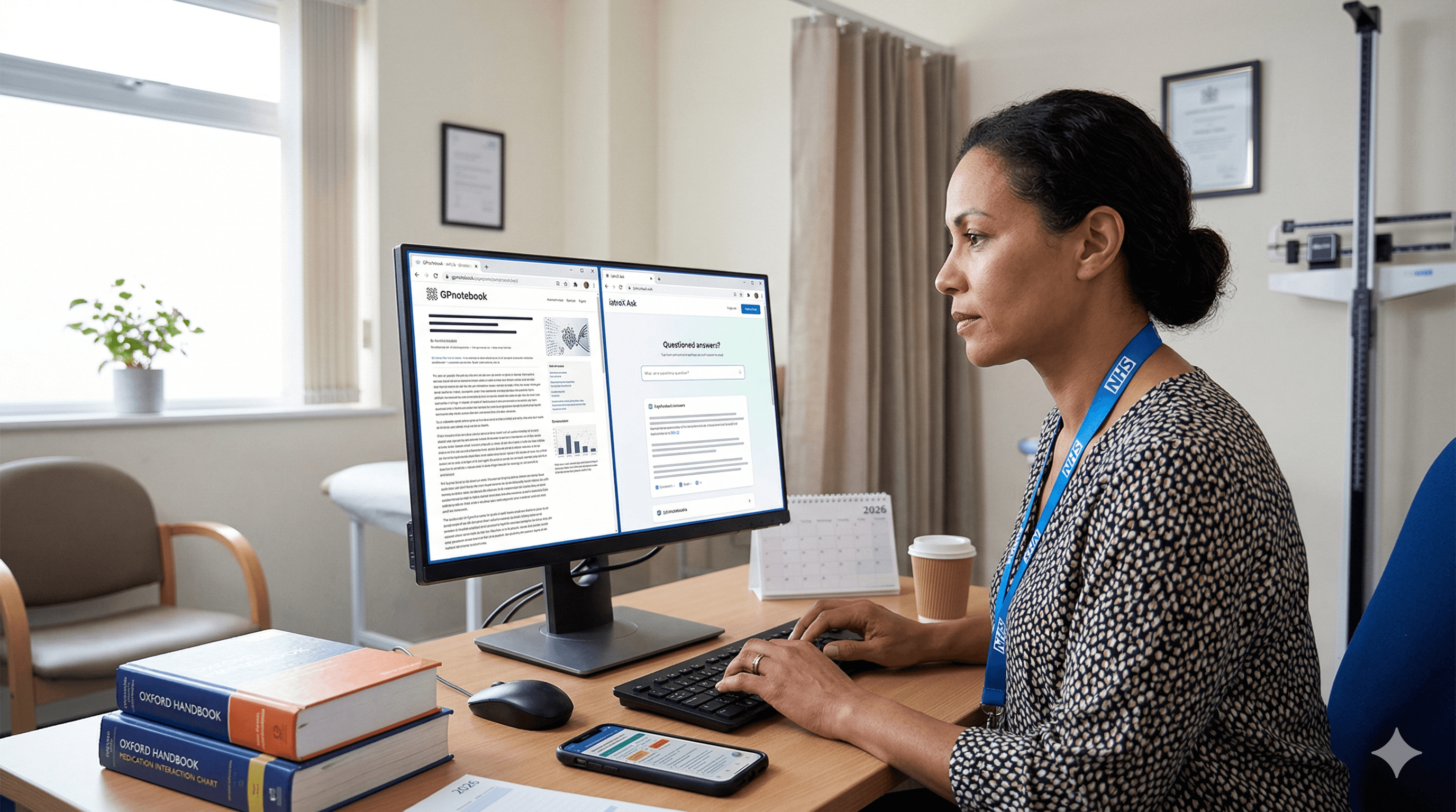 Image for GPnotebook vs iatroX: Legacy Reference vs AI Clinical Companion