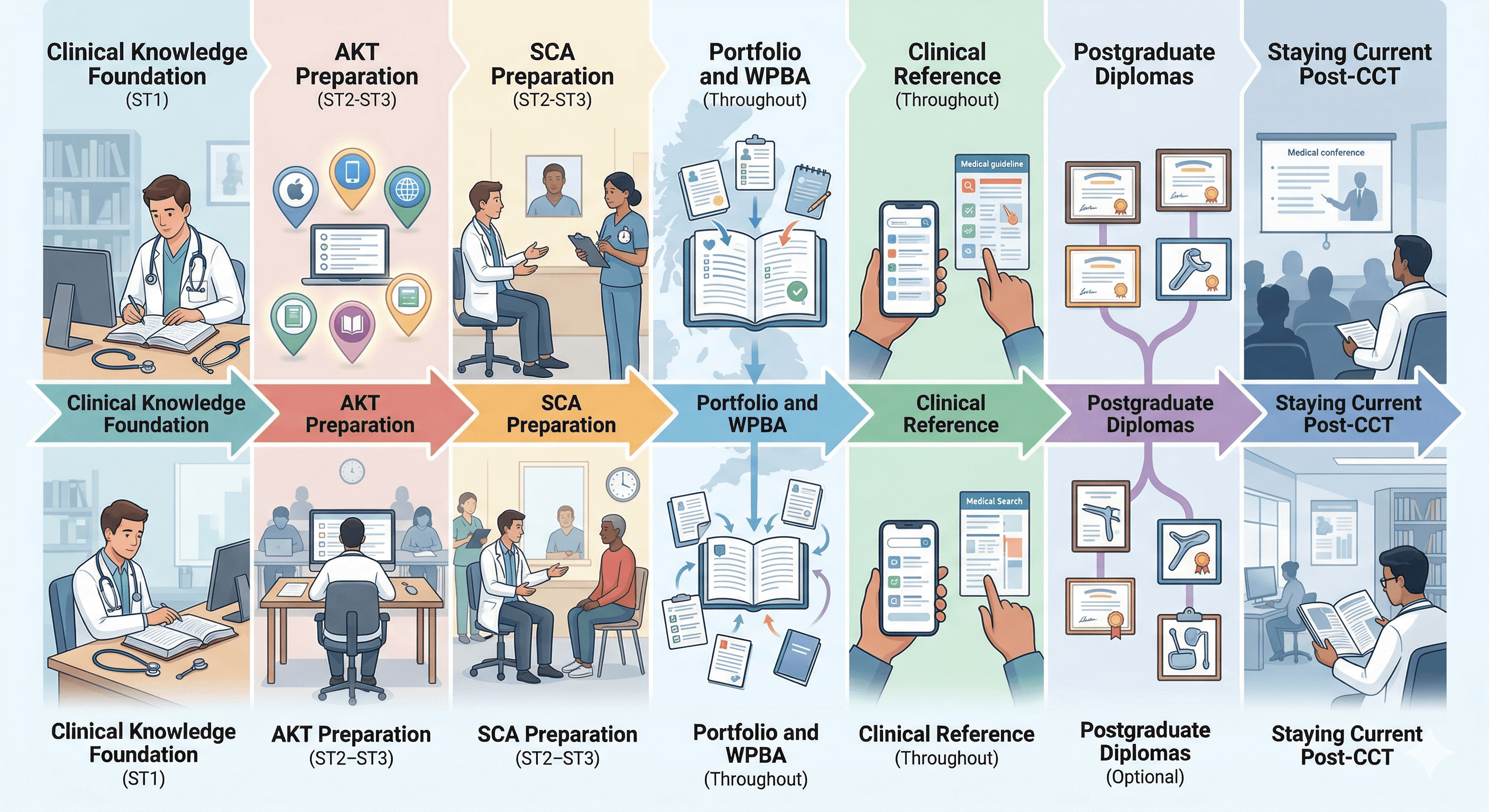 Image for The GP Trainee's Complete Resource Map: Every Tool From ST1 to CCT