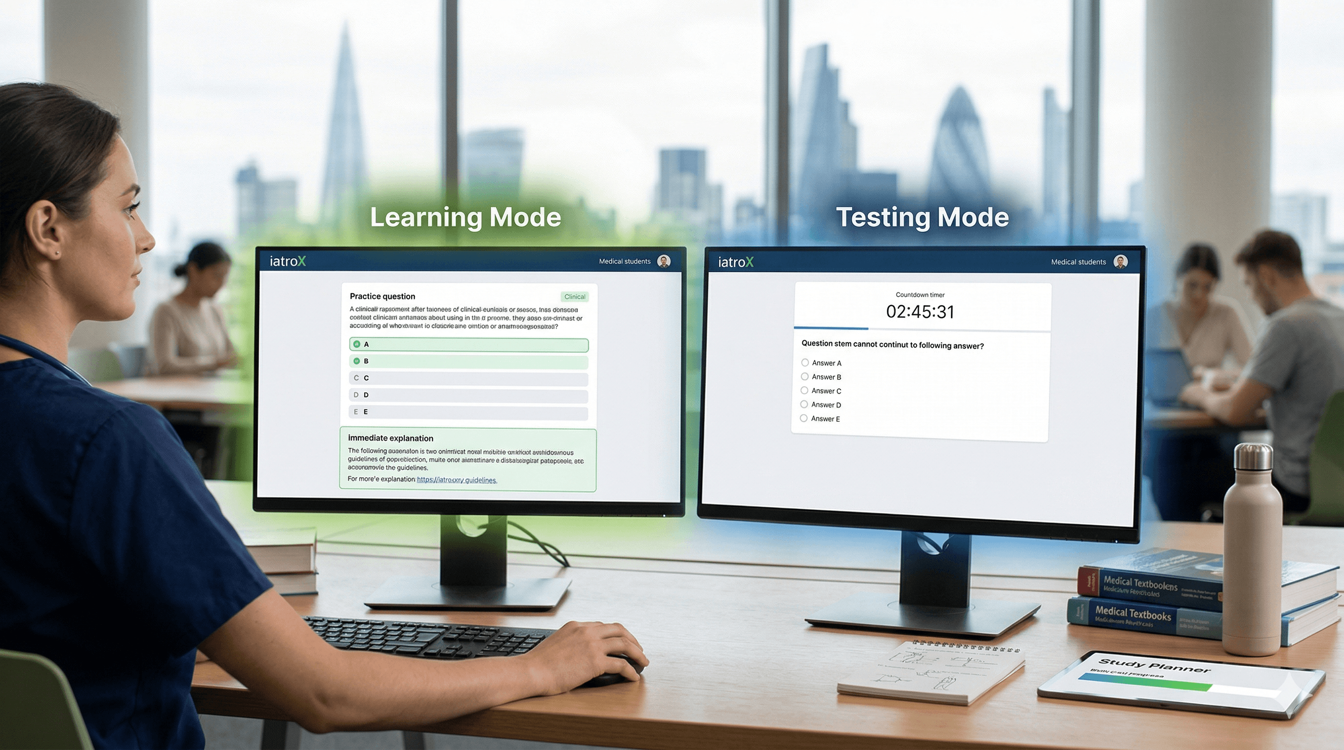 What Makes iatroX Mock Exams Different from Practice Questions