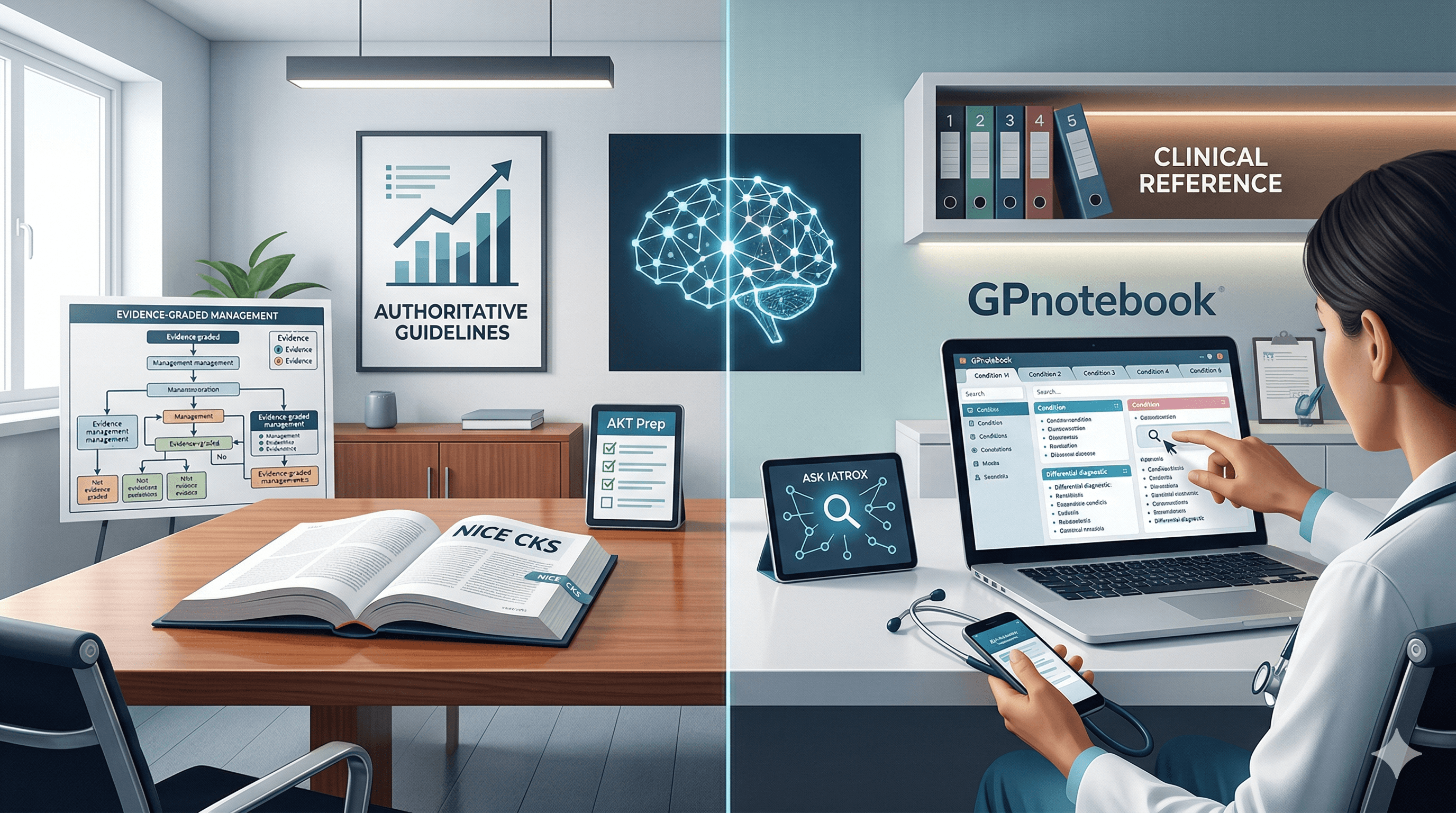 Image for GPnotebook vs NICE CKS: Which Clinical Reference Should GP Trainees Use Daily?