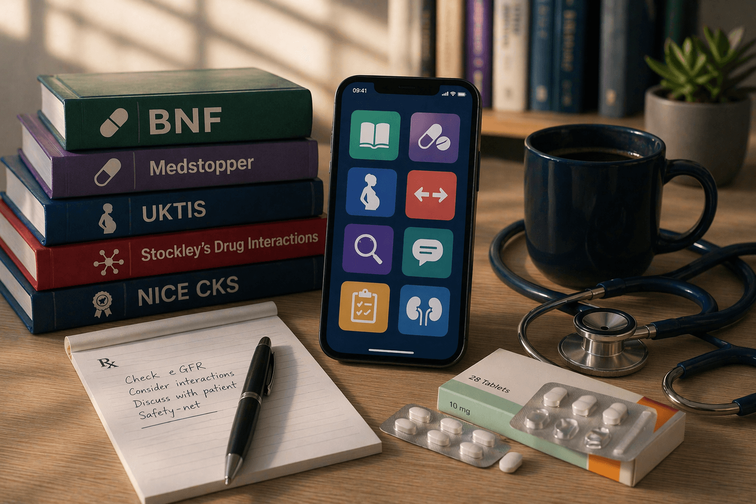 Drug Interactions and Prescribing Tools for GP Trainees: BNF, Medstopper, and Alternatives