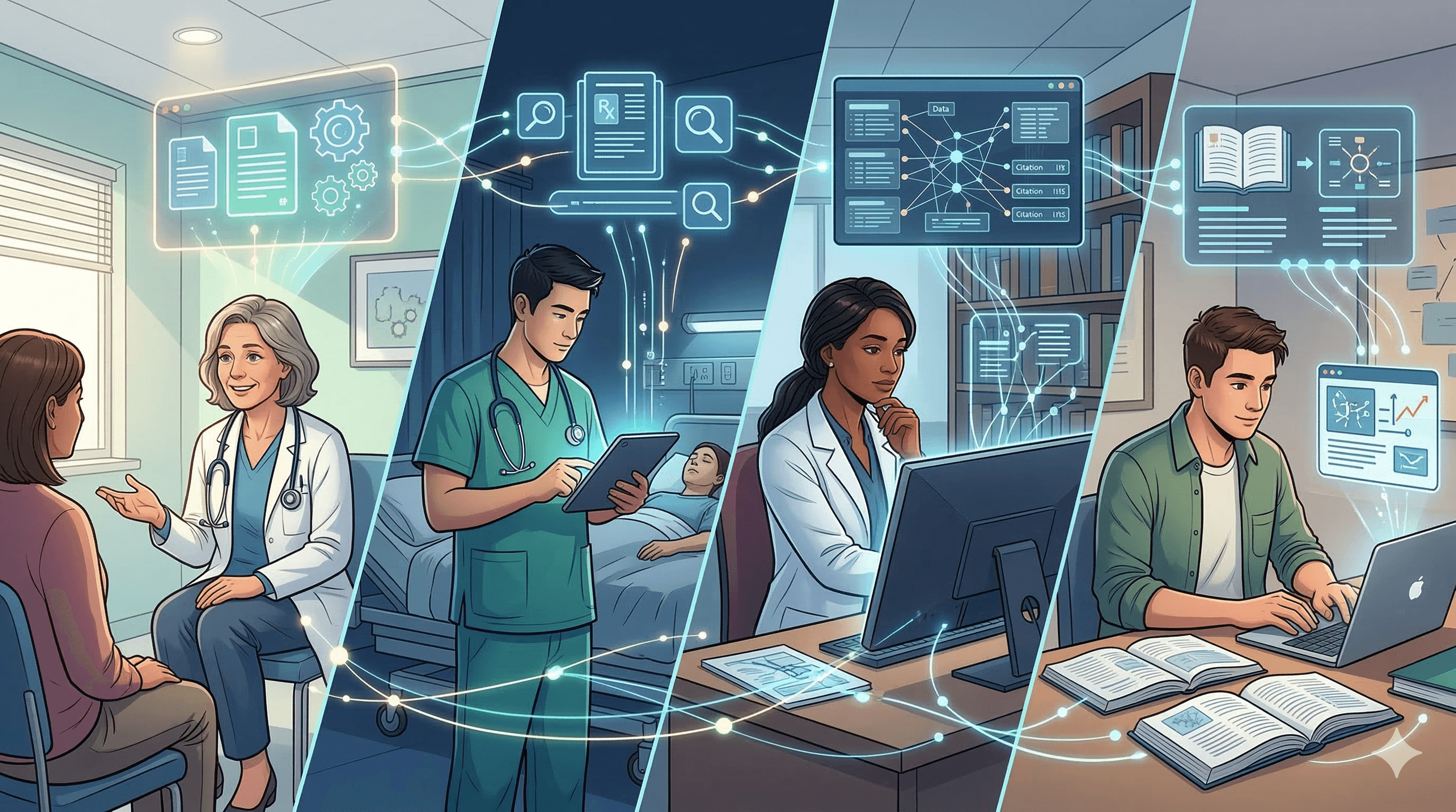 Featured image for Best AI tools for doctors in the UK (2026): which tools actually help, and where do they fit?